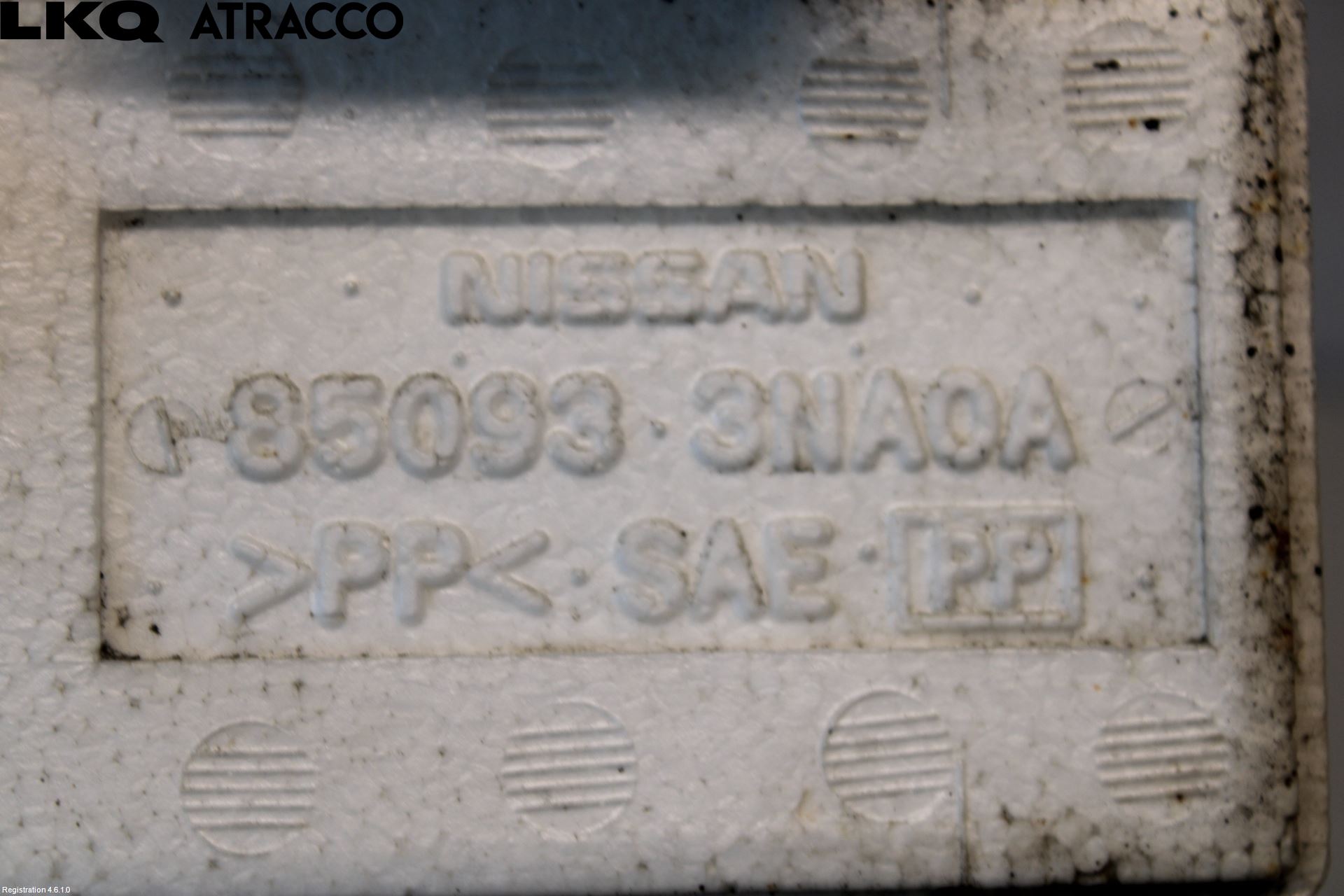 Nissan LEAF 11-17 Støtfanger Bak Deform Element