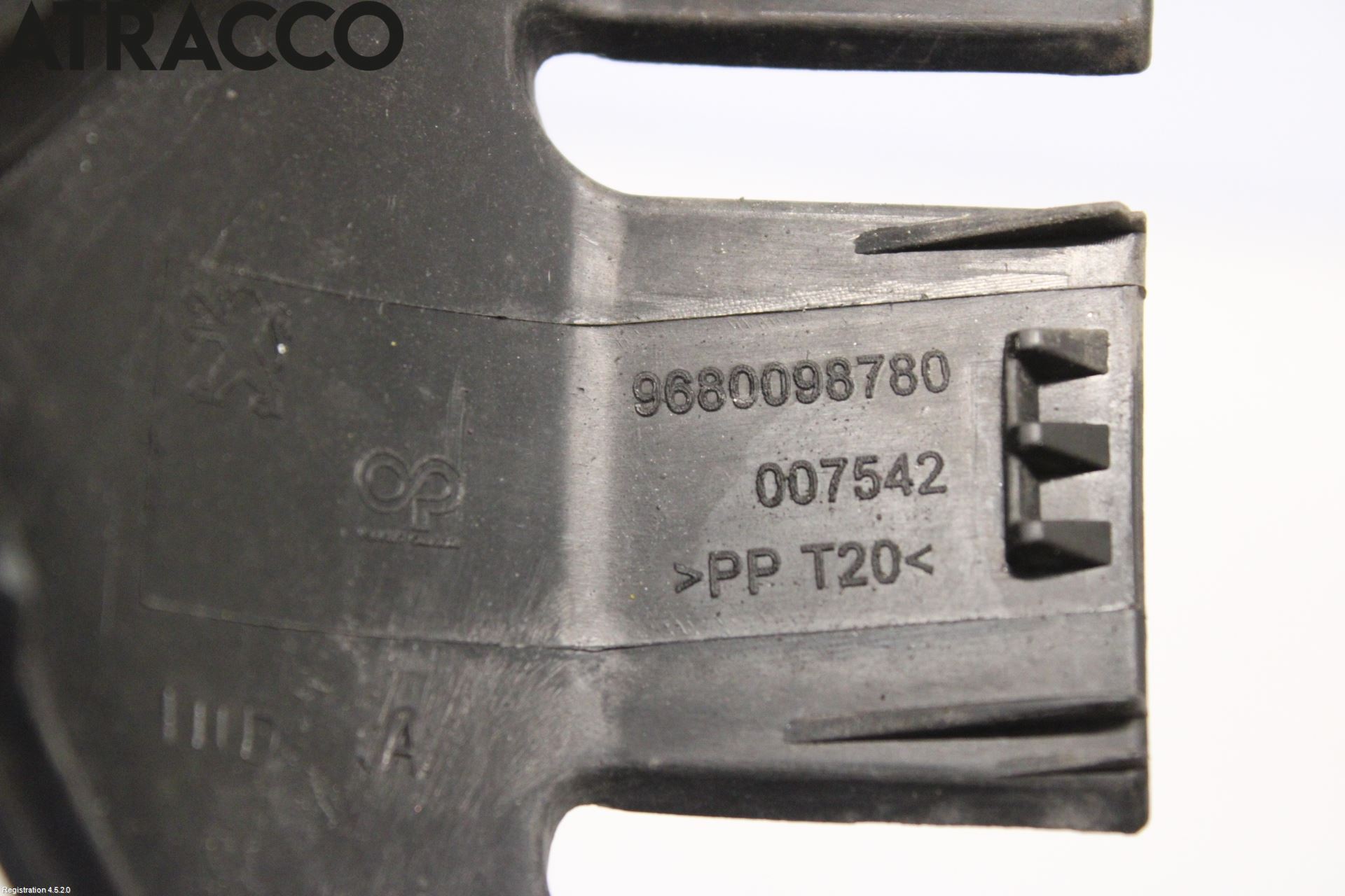 Peugeot 207 Frontlykt Kurve-Tåkelys Ramme