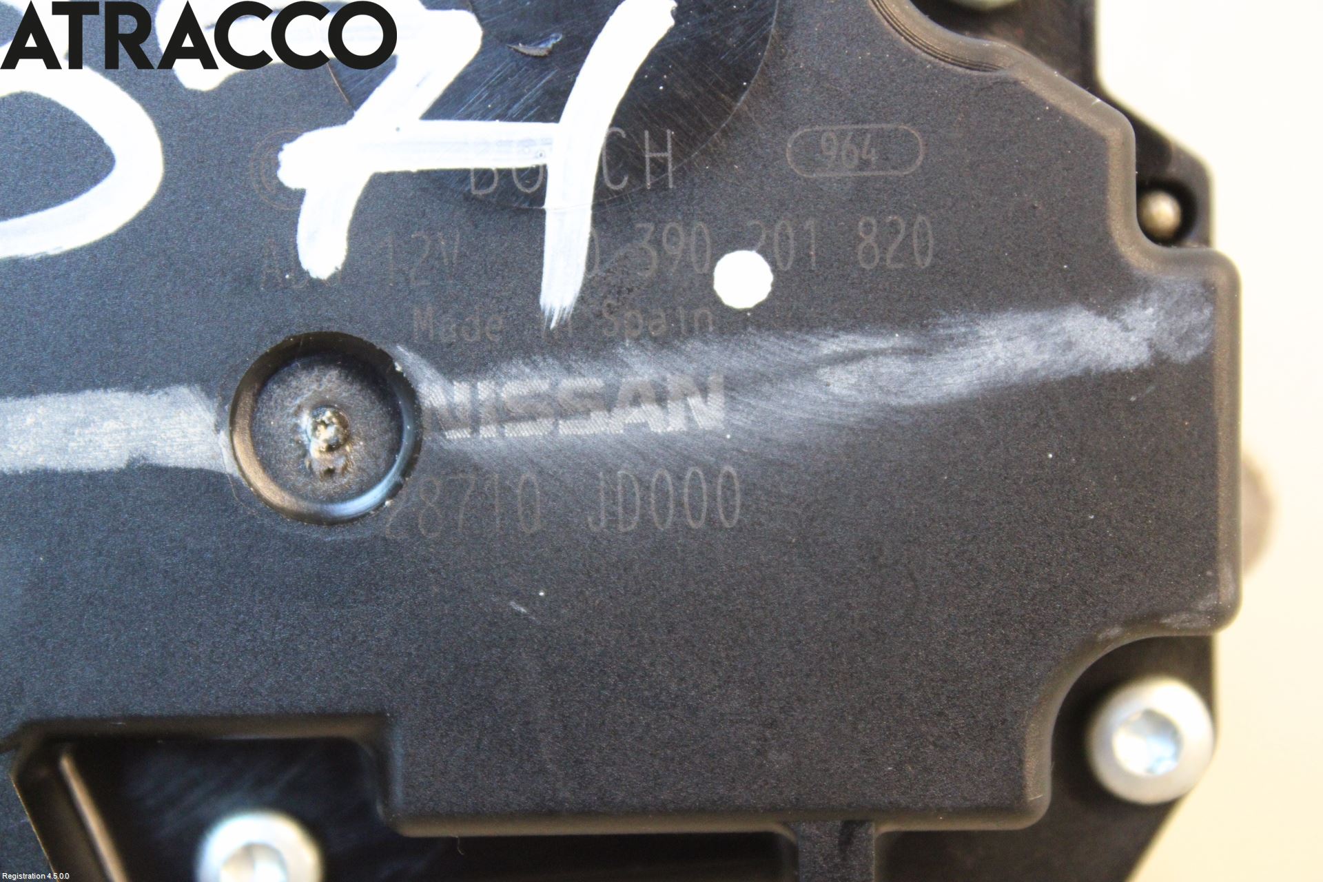 Nissan QASHQAI   07-10 Viskermotor Bakluke