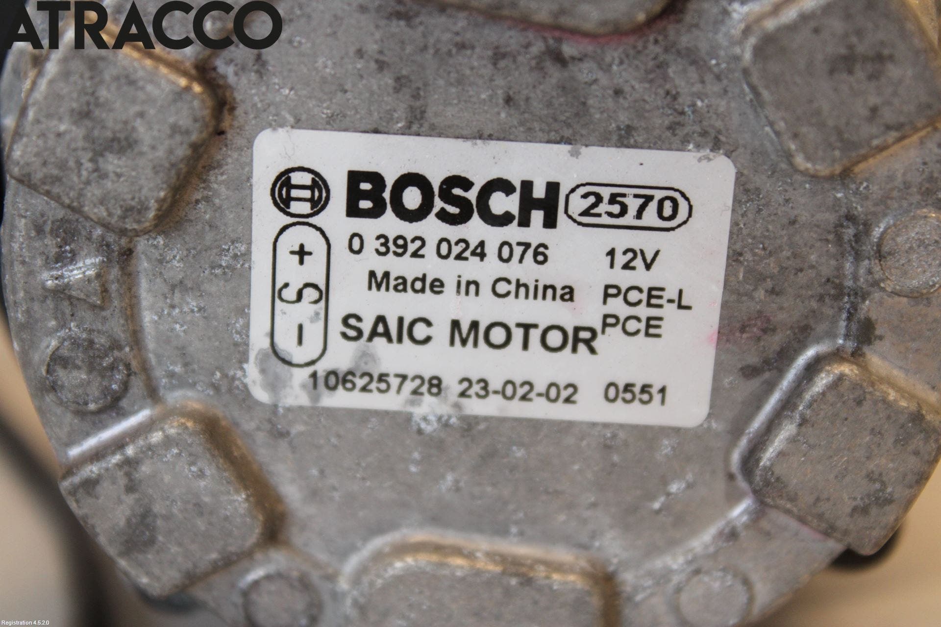 MG ZS EV 20- Vannpumpe