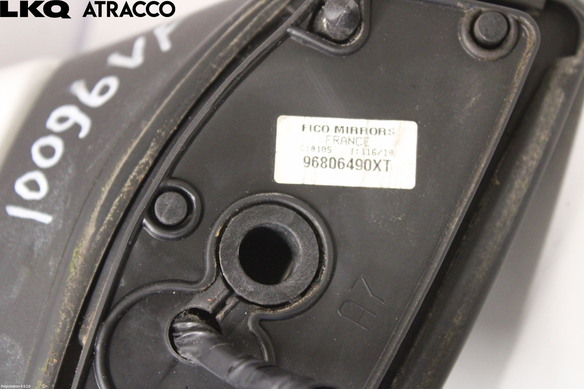 Peugeot 207 Speil V M-El Justering