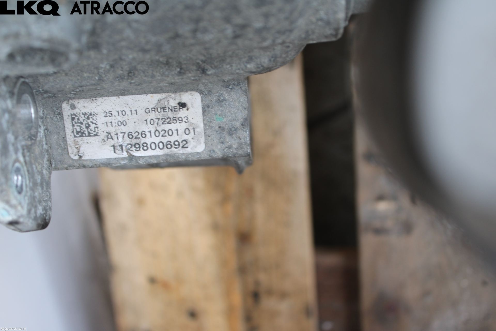 Mercedes-Benz MB B-KLASS (W246/W242) 12-19 Gearkasse 6 Trinn