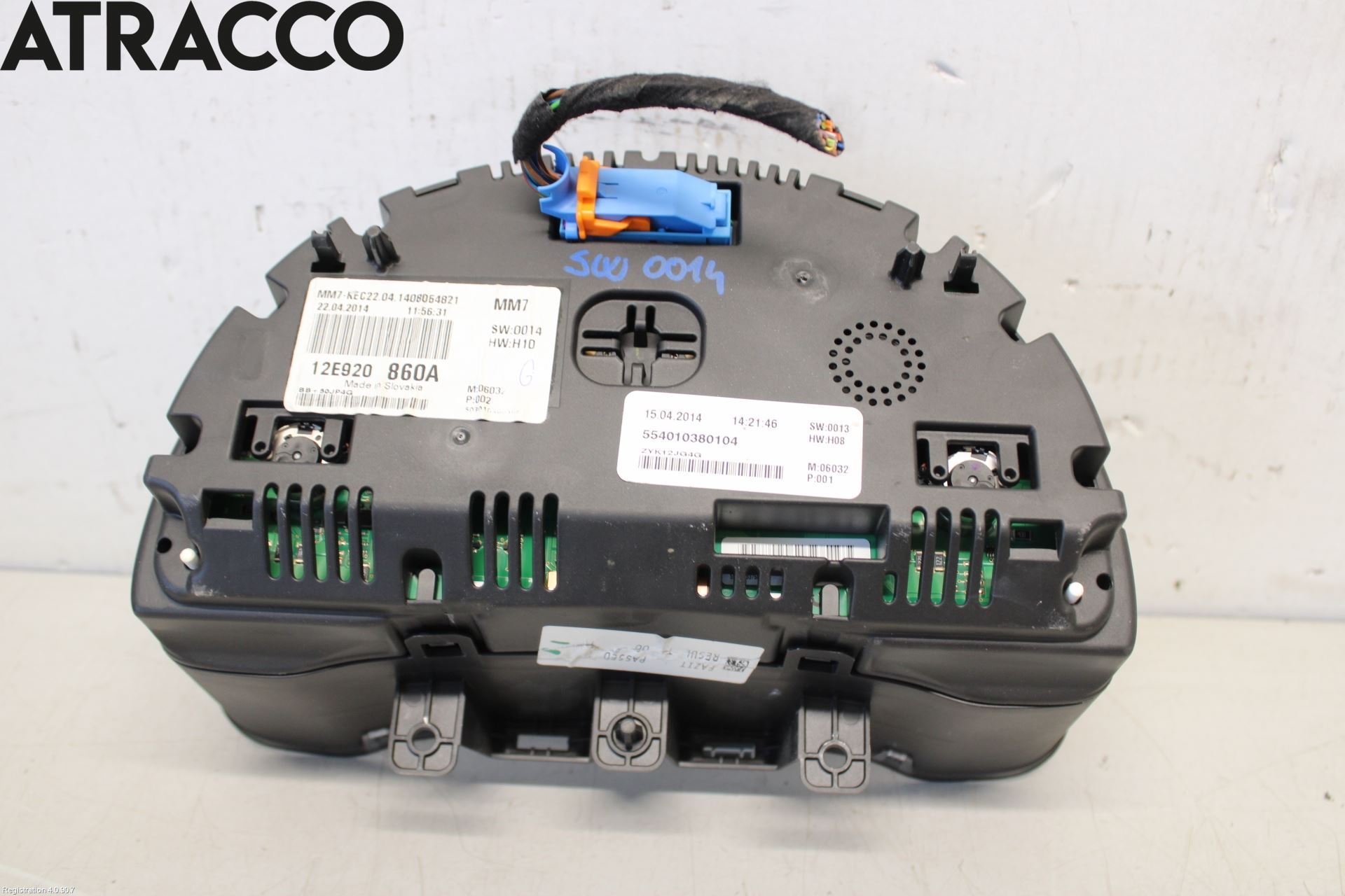 Volkswagen VW UP! / E-UP! Instr Kombinert