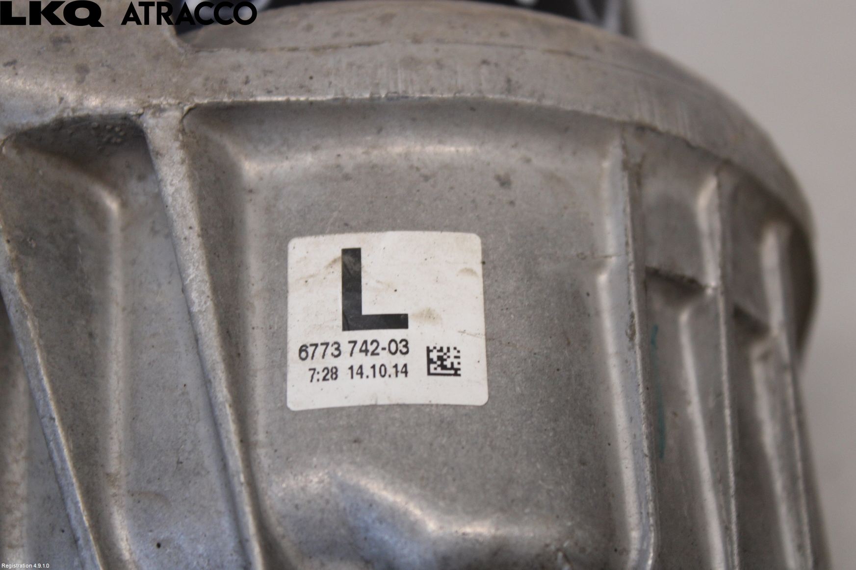 BMW X1 E84 10-15 Motor Feste Gummi