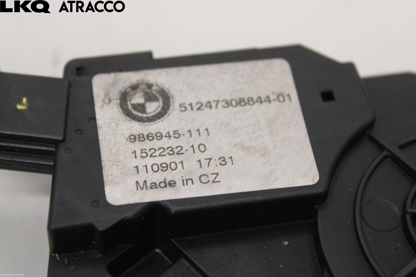 BMW 3 E90/91 SED/TOU 05-12 Bakluke-Lokk Låsekasse