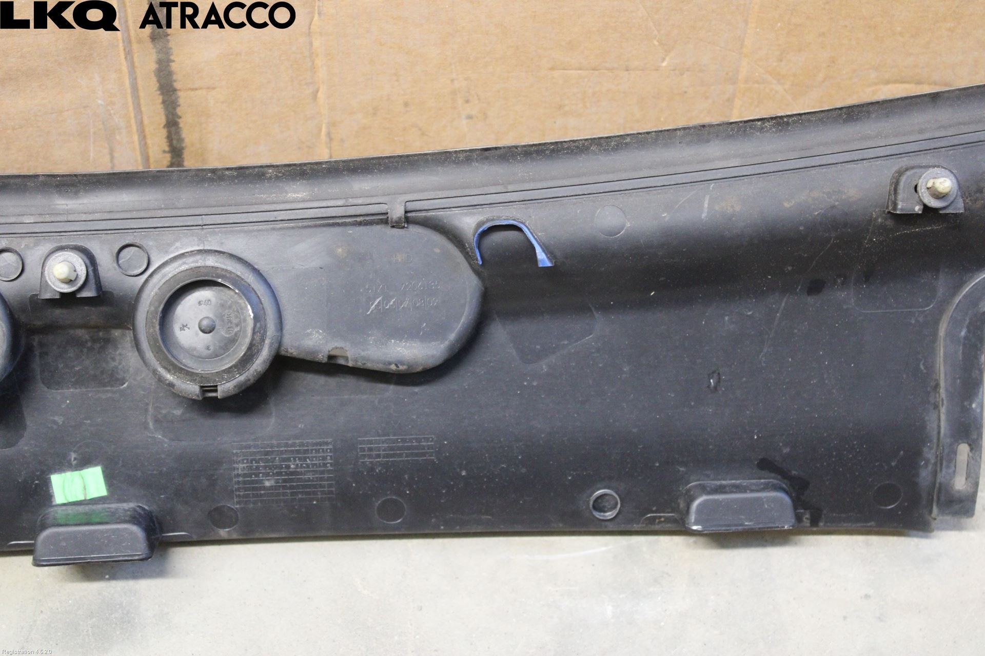 BMW X3 F25 10-17 Visker Deksel-Grill-Under Frr