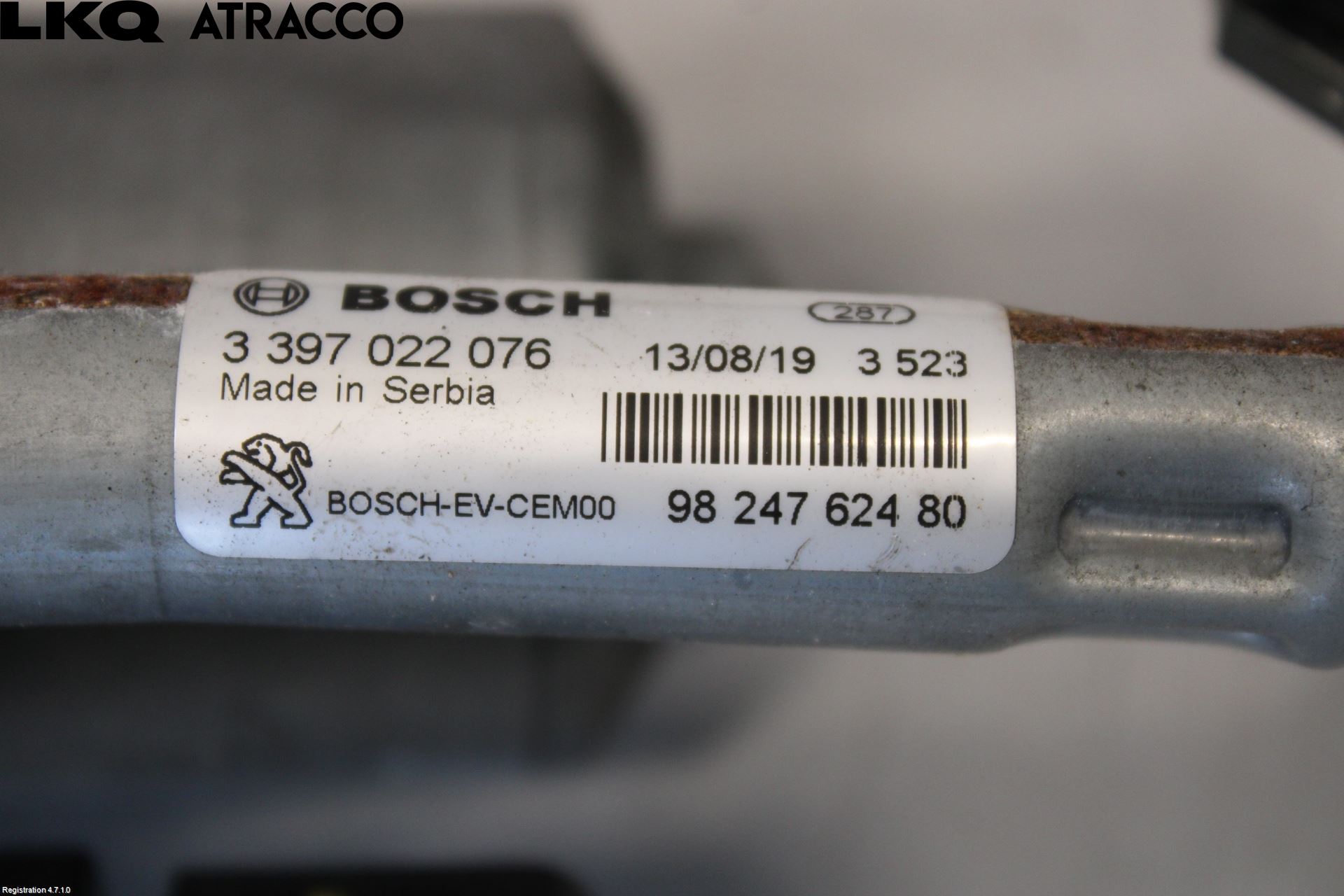 Opel GRANDLAND X 18- Viskermotor Frontrute