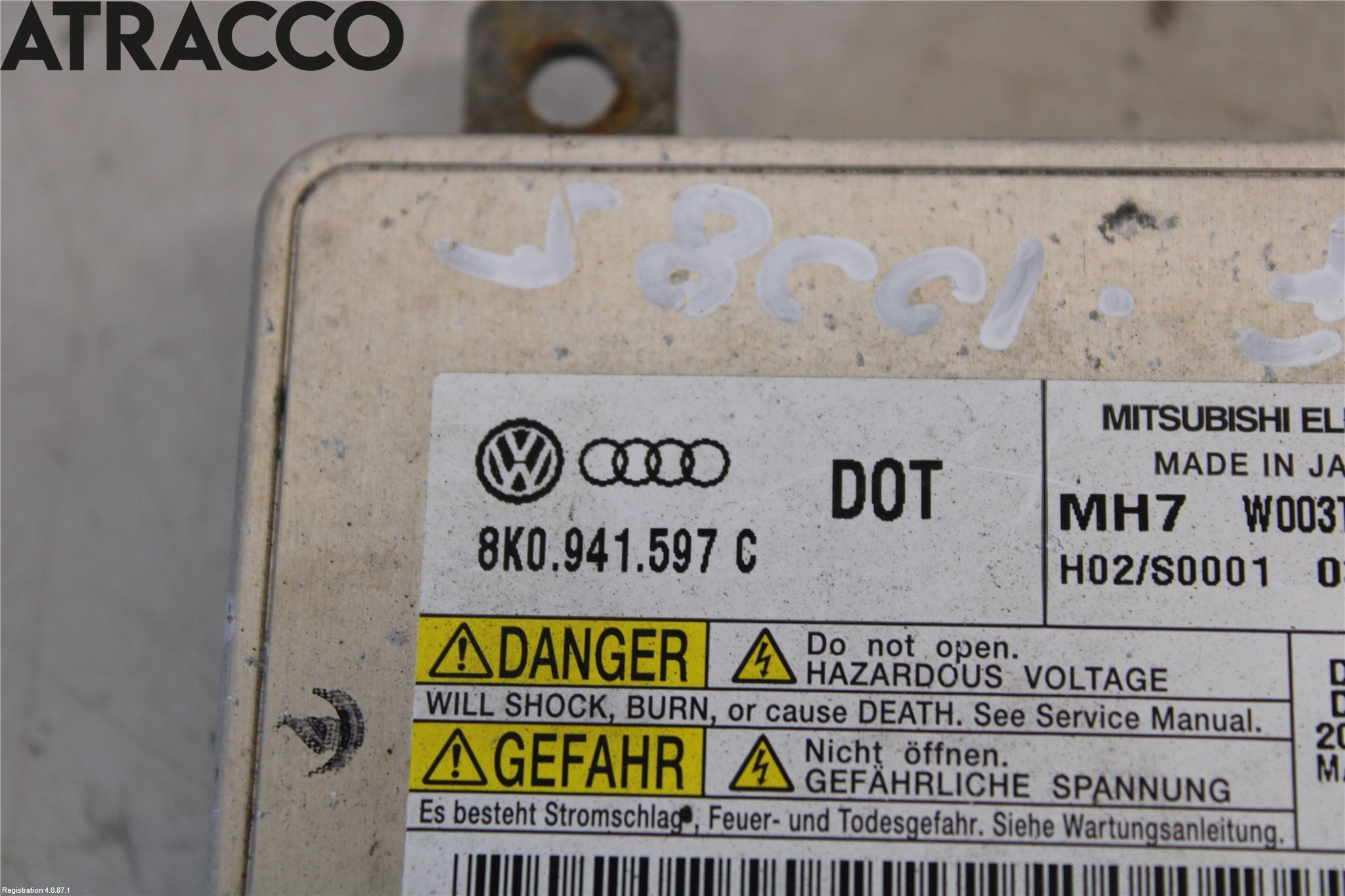 Audi A4/S4 08-11 Styreenhet Xenon