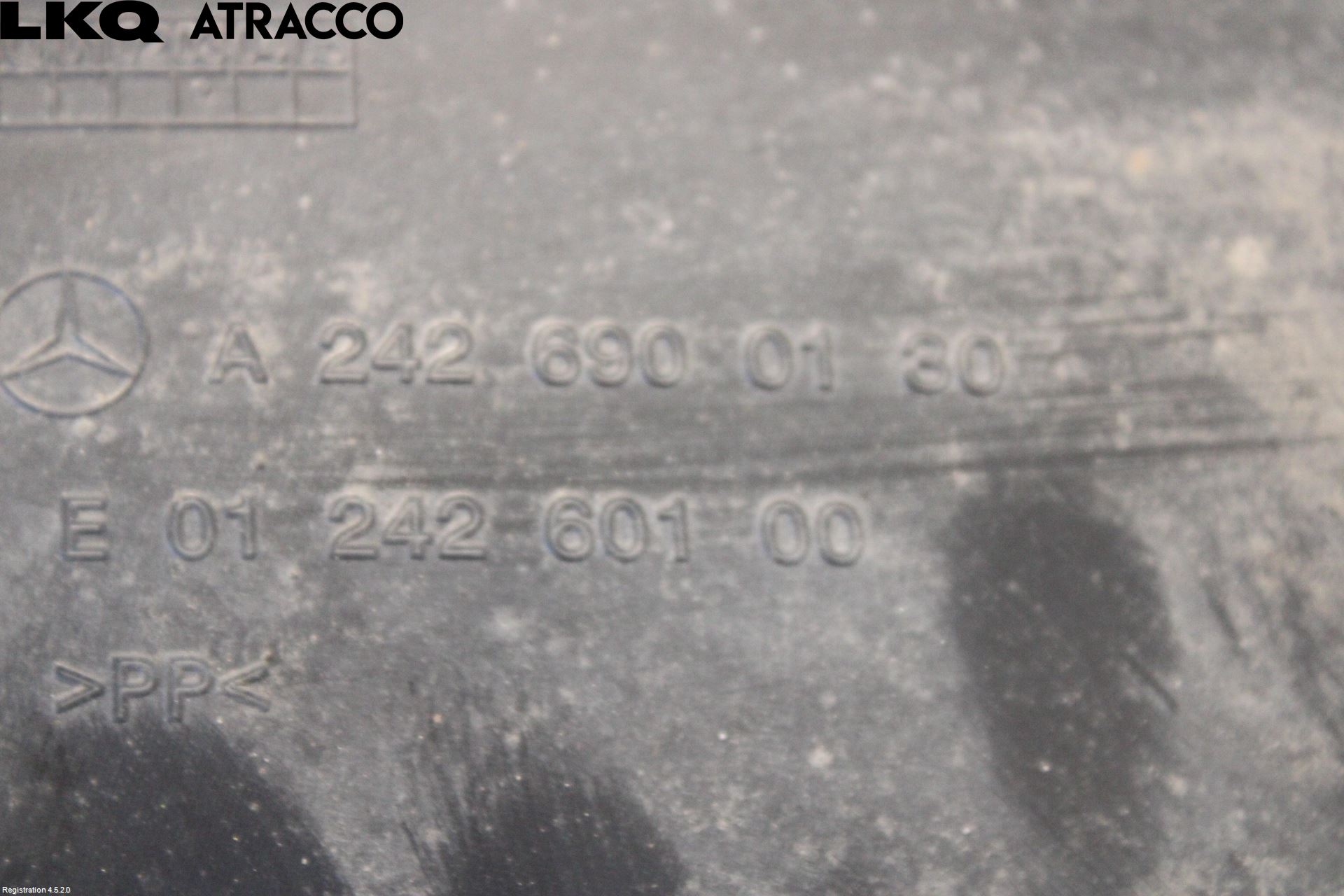 Mercedes-Benz MB B-KLASS (W246/W242) 12-19 Skjerm Indre