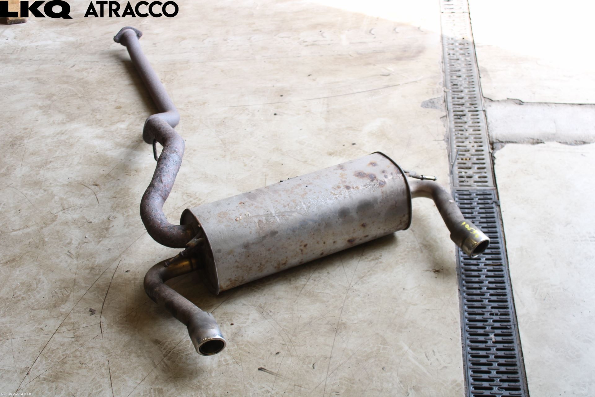 Ford KUGA 08-12 Eksos Bakre Potte