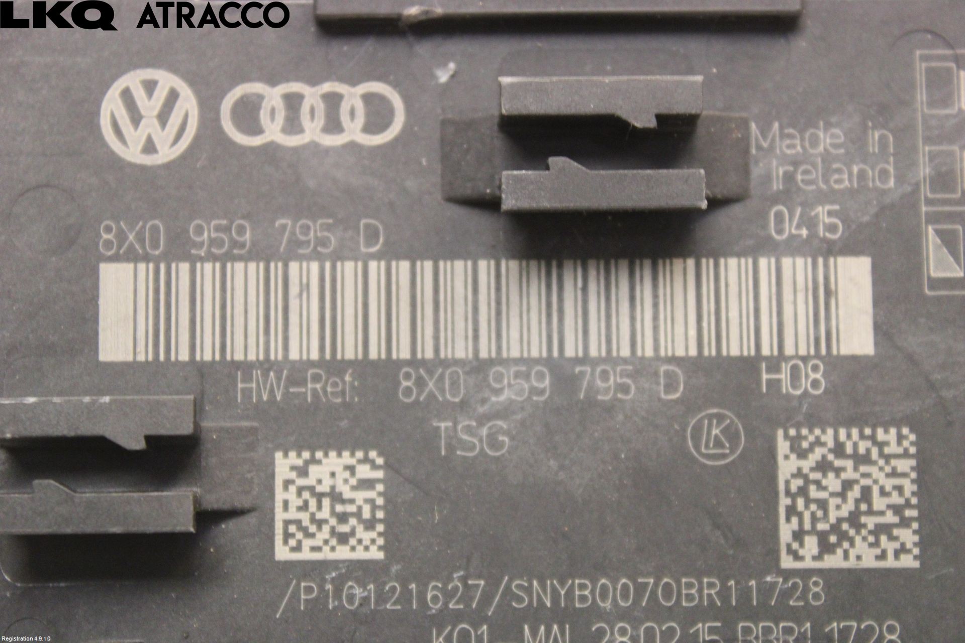 Audi A1/S1 11-18 Styreenhet Dør