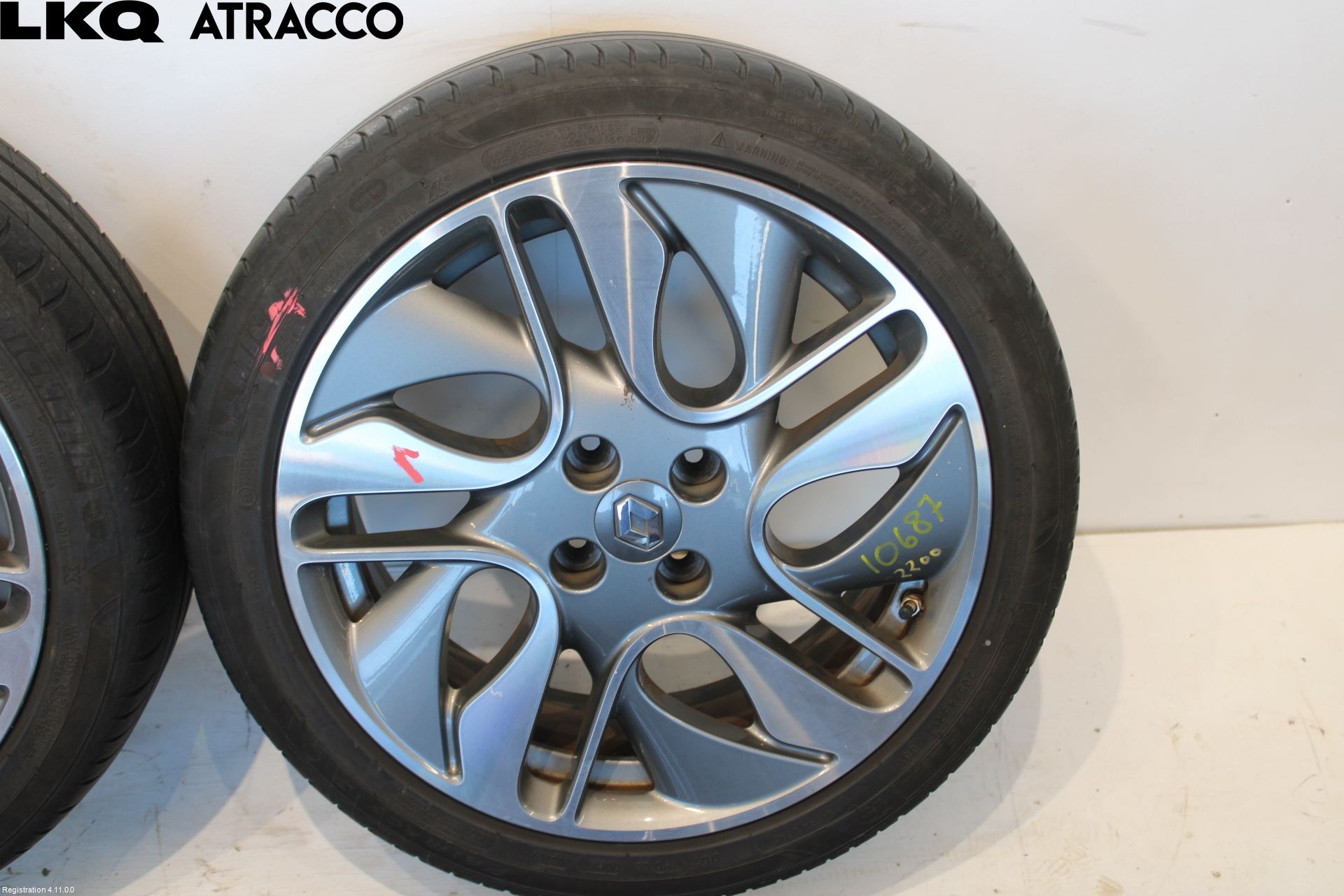 Renault ZOE/E-TECH 13- Dekk Sommer På Alu Felg 4Stk