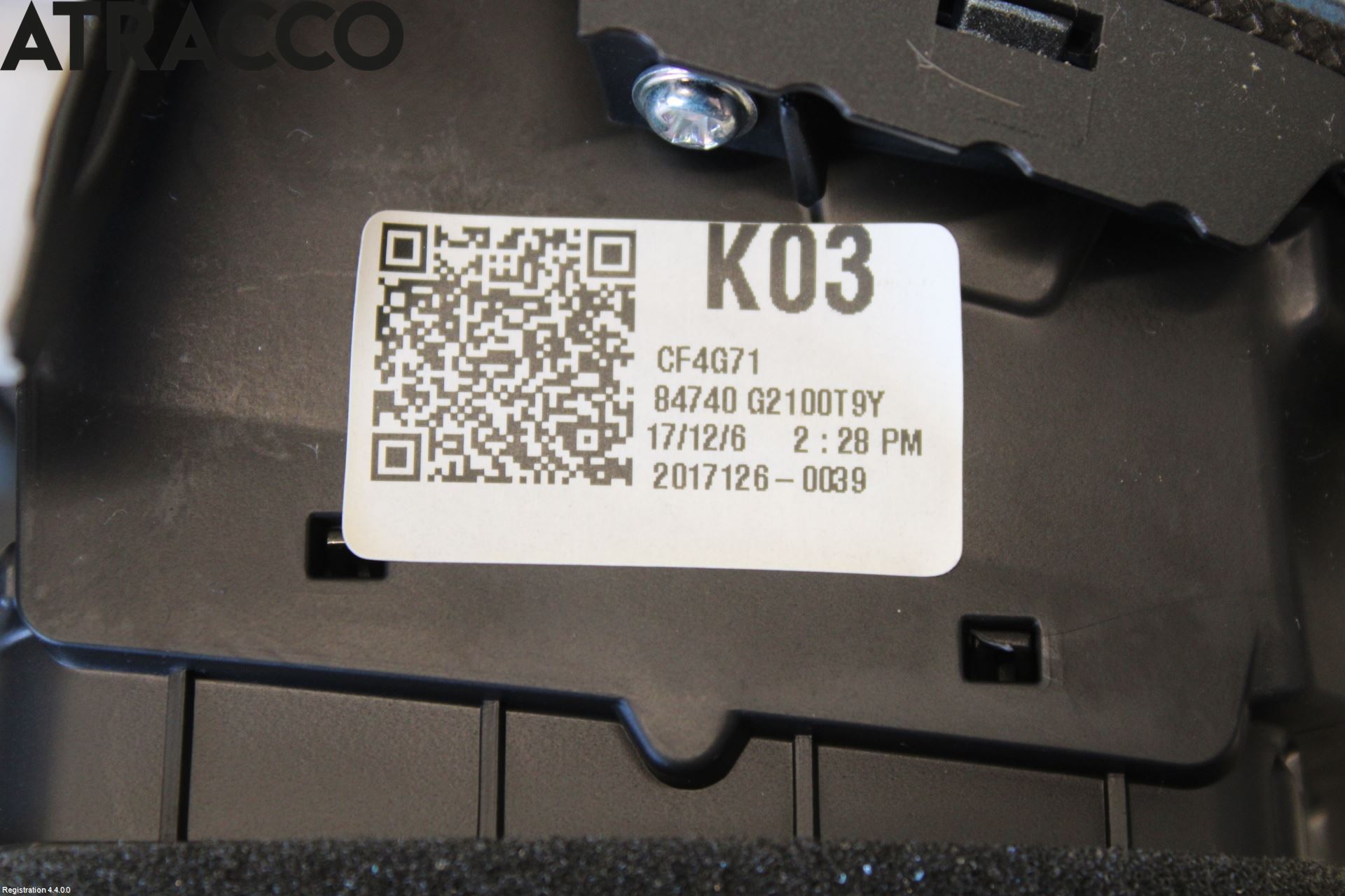 Hyundai IONIQ AE 17-22 Dashbord Kanal - Dyse