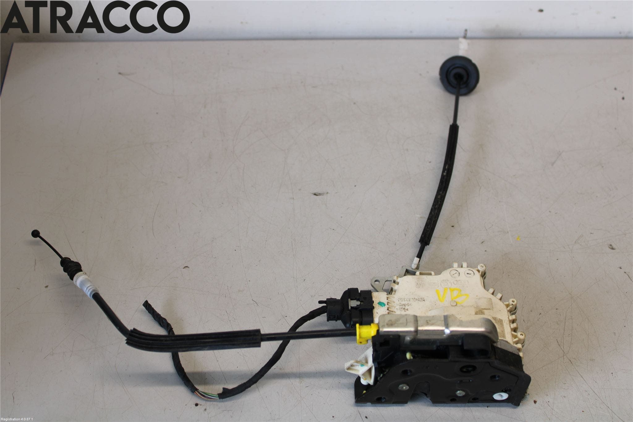 Audi A4/S4 08-11 Dørlås - Låsekasse