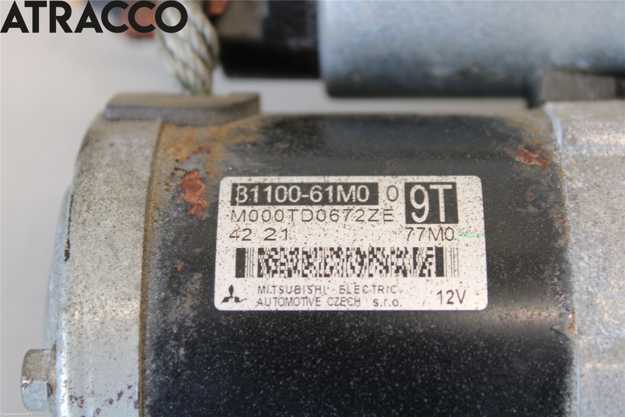 Suzuki SX4 S-CROSS 14-21 Startmotor