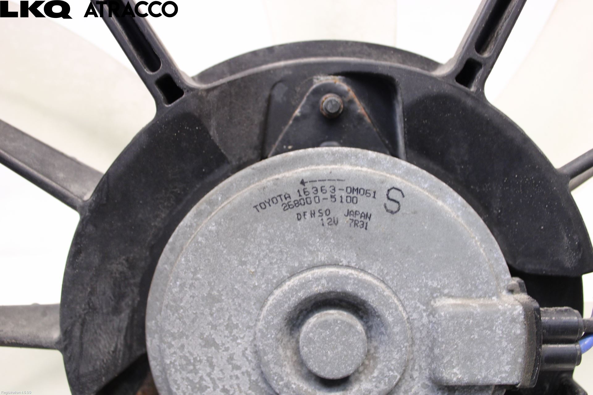 Toyota YARIS XP130 15-20 Kjølevifte Elektrisk