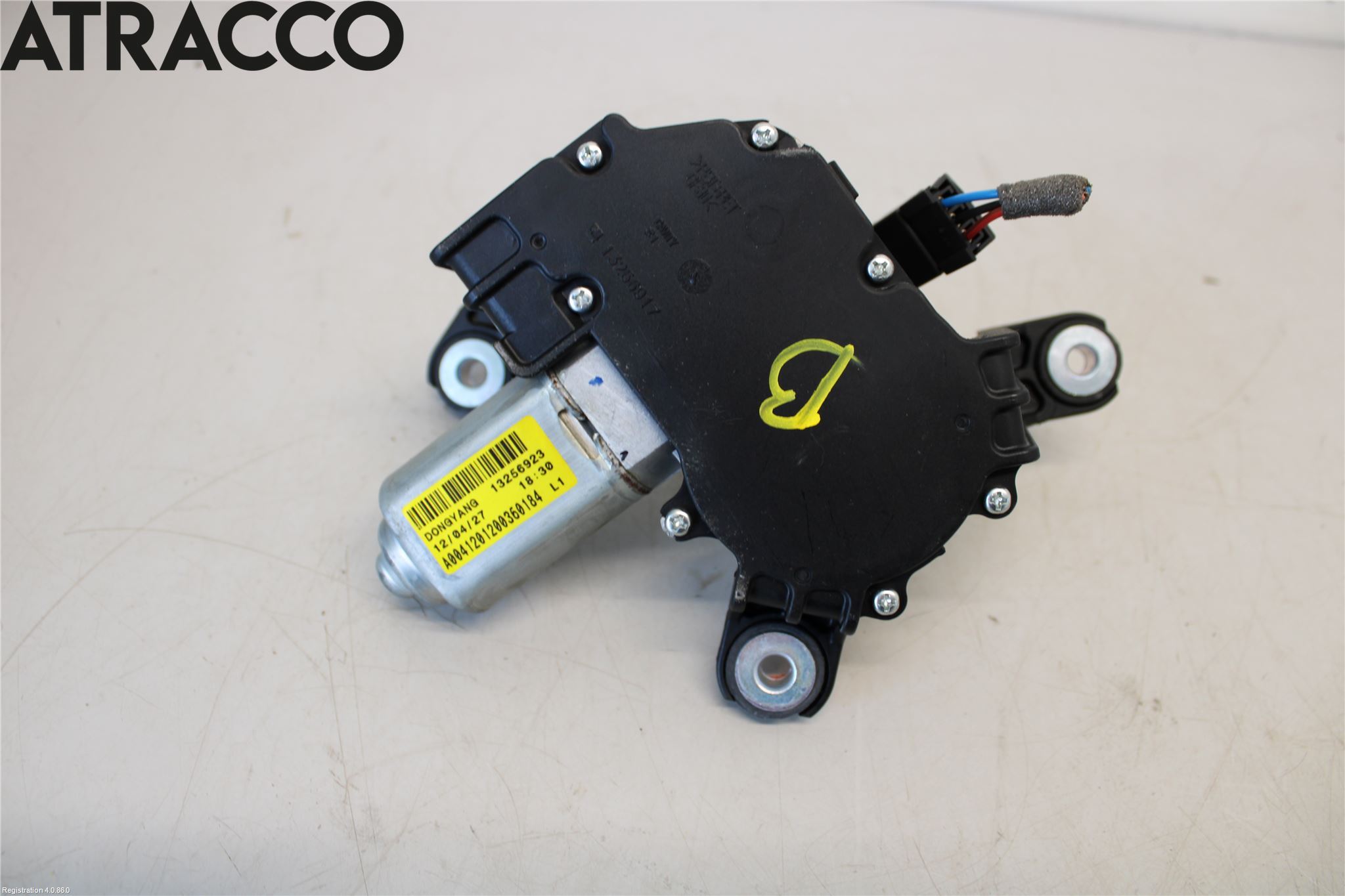 Opel ZAFIRA C 12-19 Viskermotor Bakluke