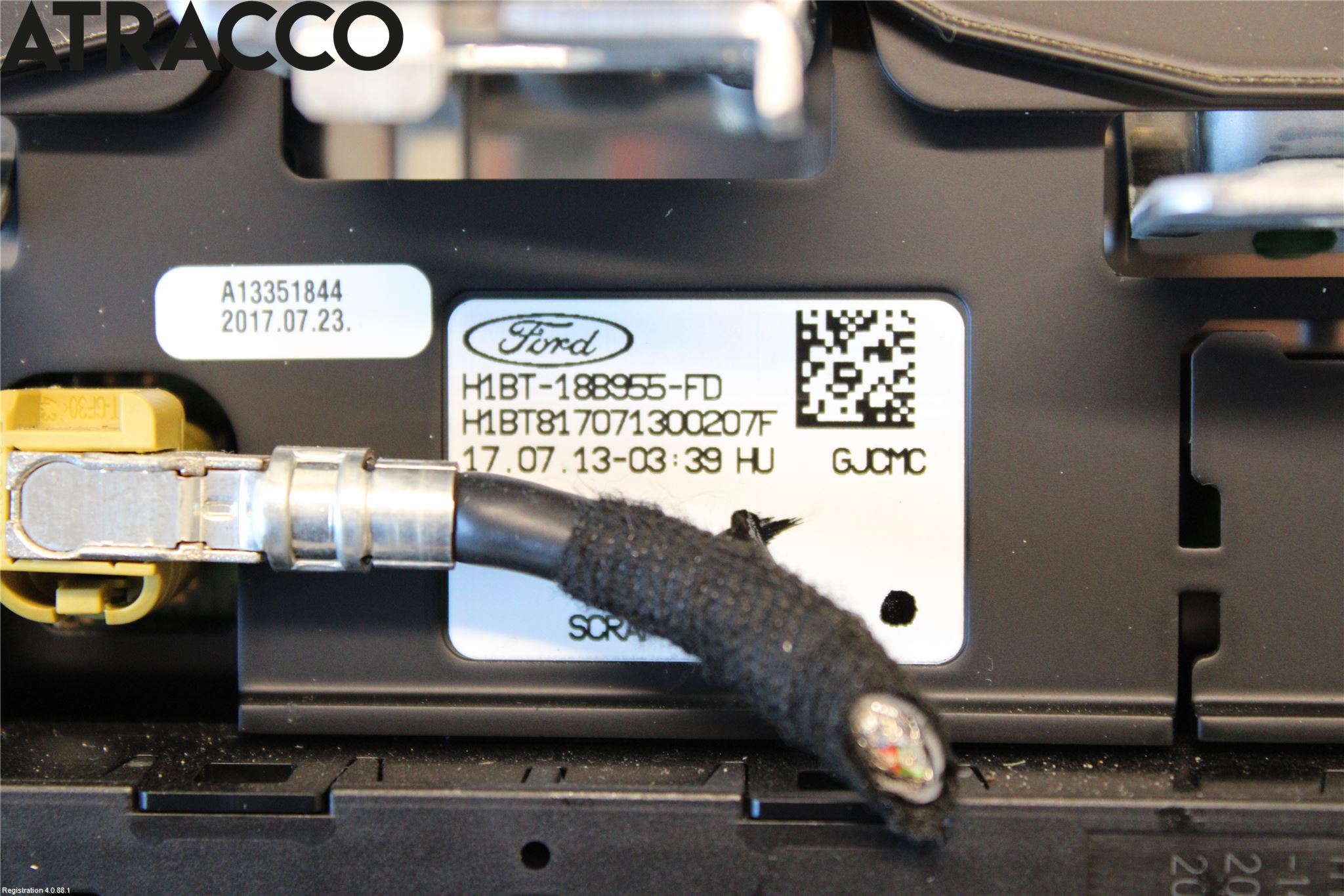 Ford FIESTA (VII) 18-23 Multifunktionsdisplay