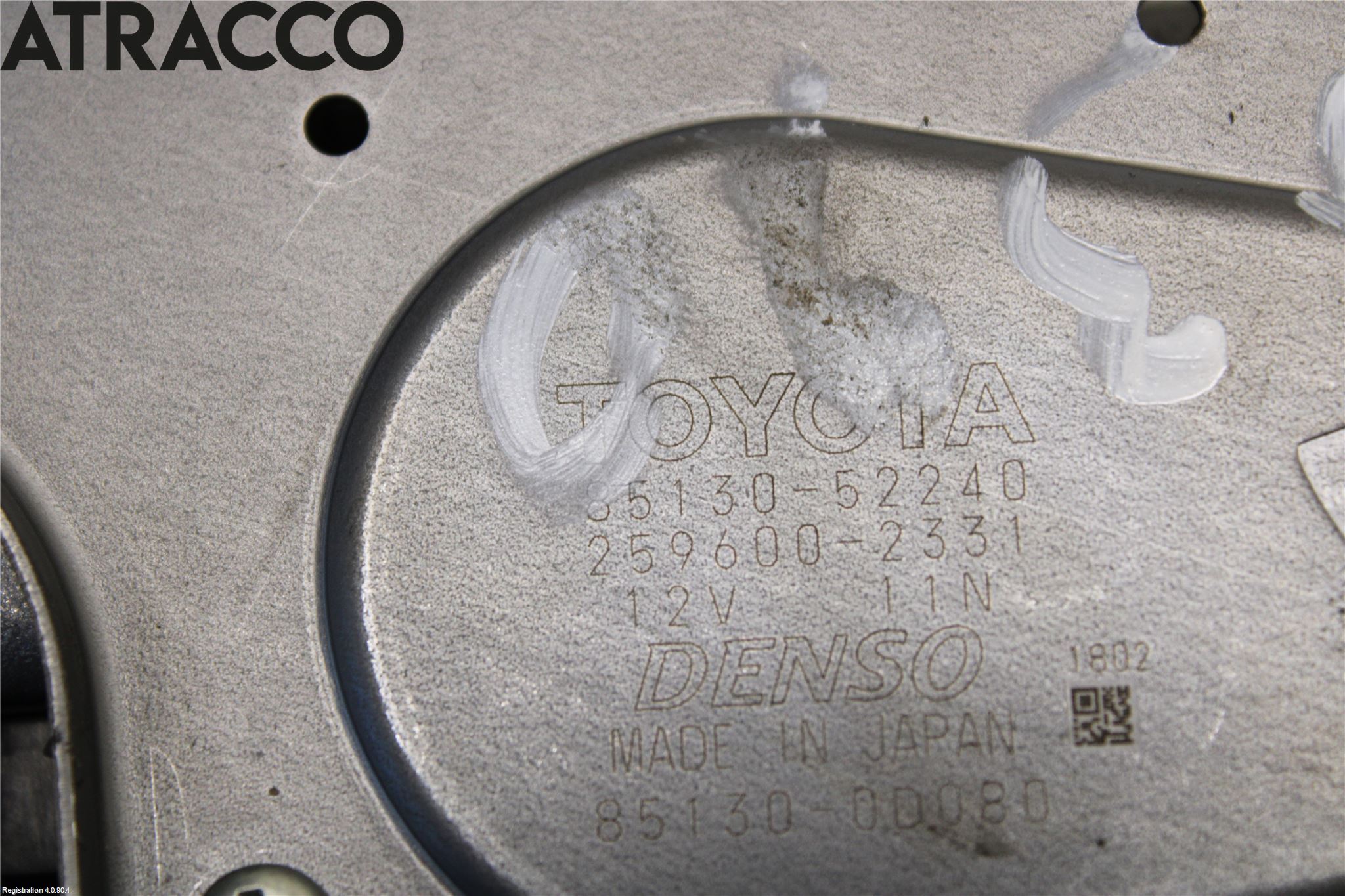 Toyota YARIS XP130 12-14 Viskermotor Bakluke