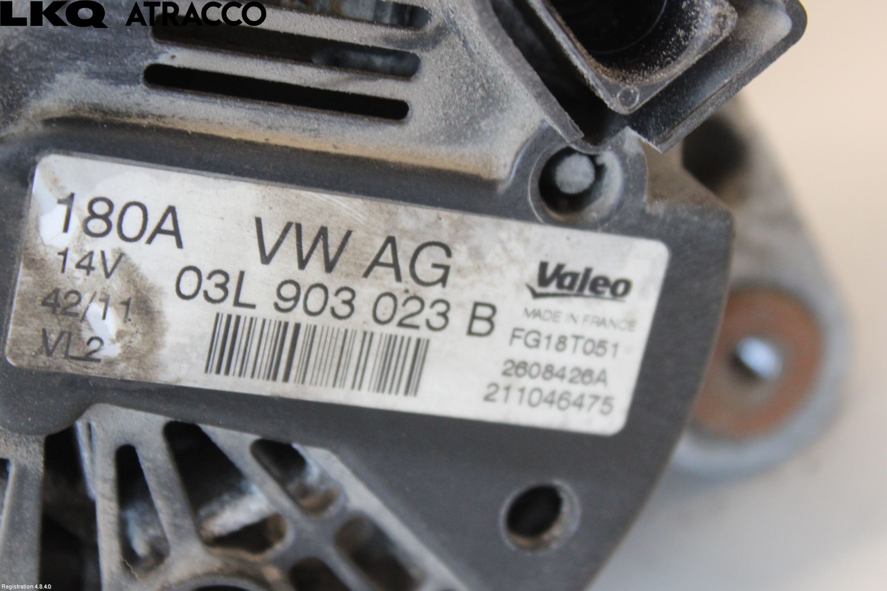 Volkswagen VW SHARAN 11- Dynamo