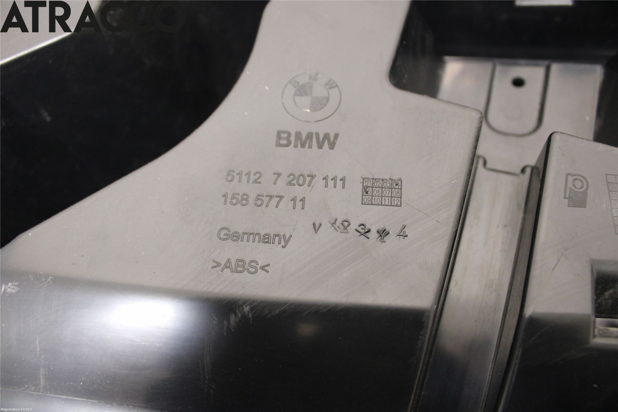 BMW 5 F10/F11/F18 09-17 Støtfangerfeste Bak Venstre