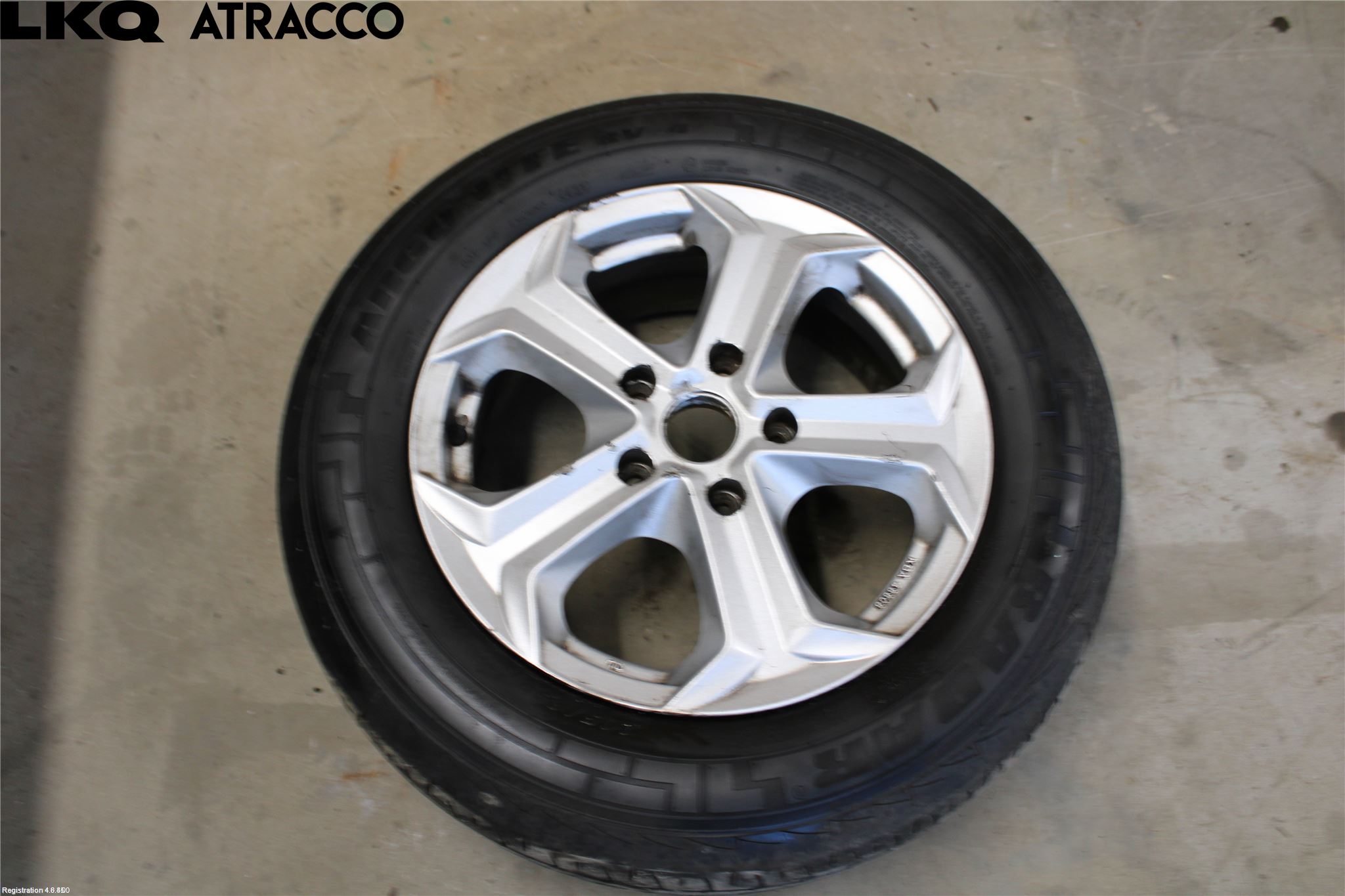 Volkswagen VW CADDY 11-15 Dekk Vinter På Alu Felg 4Stk