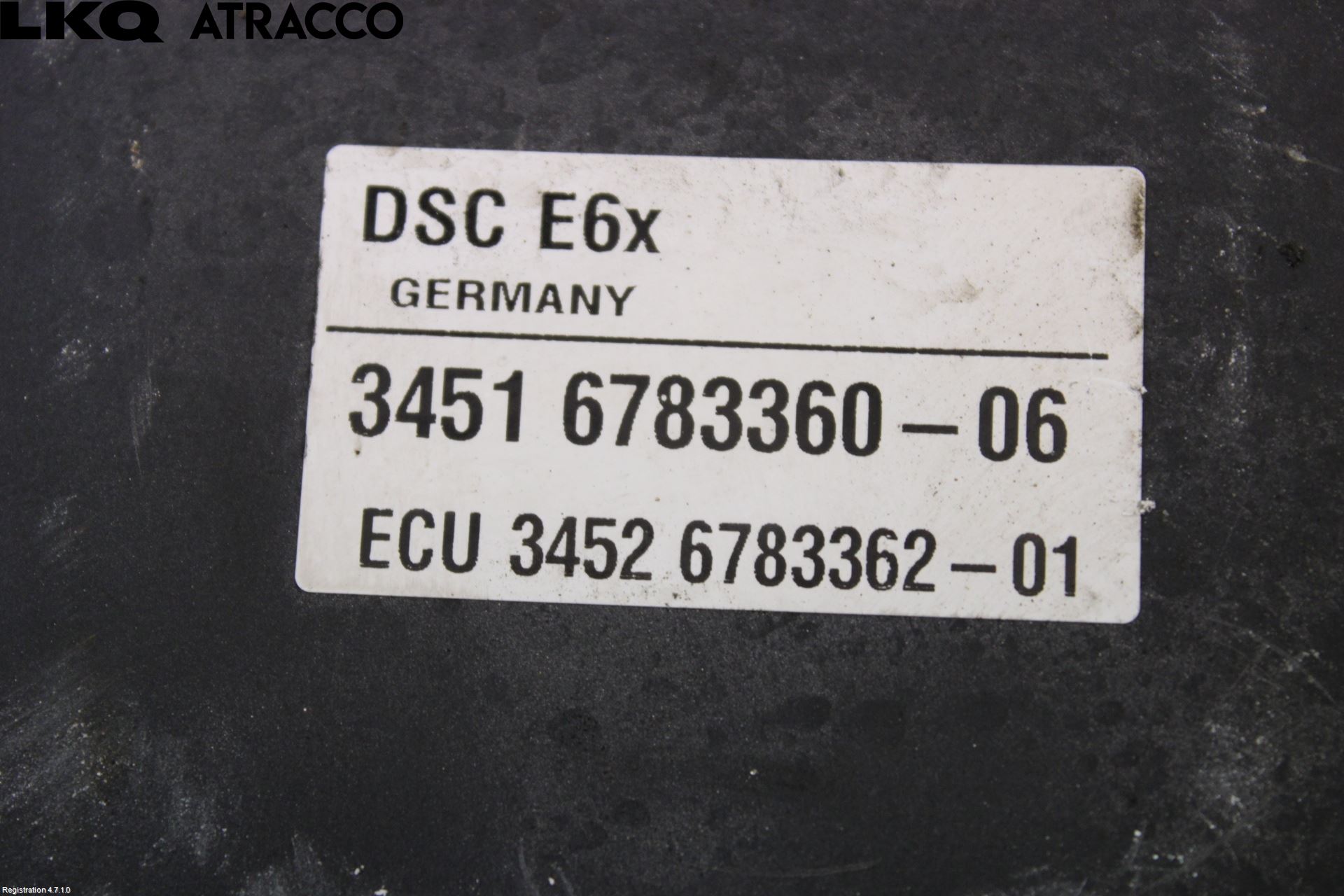BMW 5 E60/61 Sed/Tou 02-10 Abs Hydraulikkaggregat