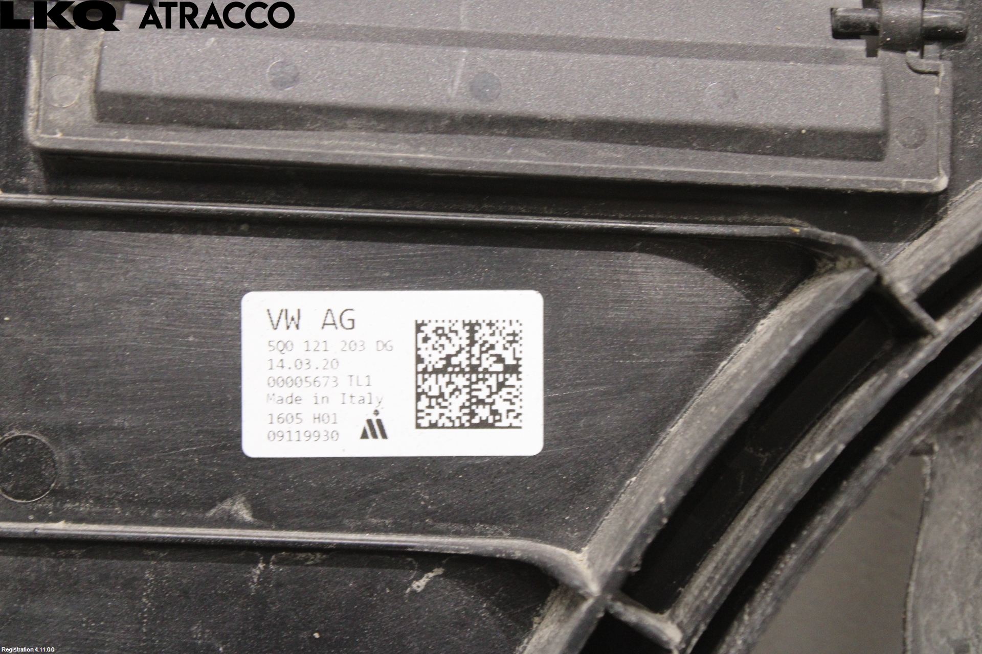 Skoda SUPERB 16-24 Kjølevifte Elektrisk