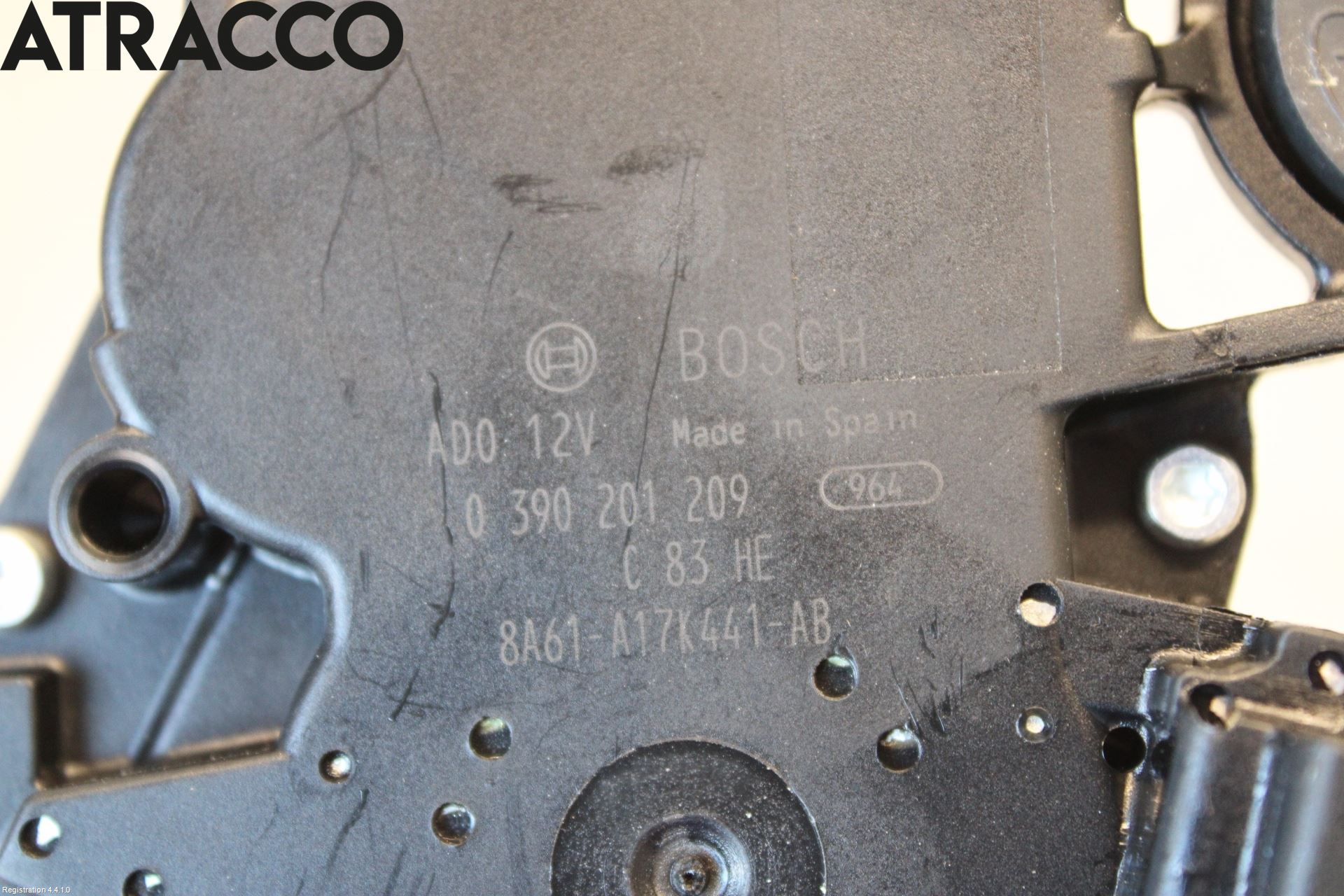 Ford FIESTA 09-12 Viskermotor Bakluke