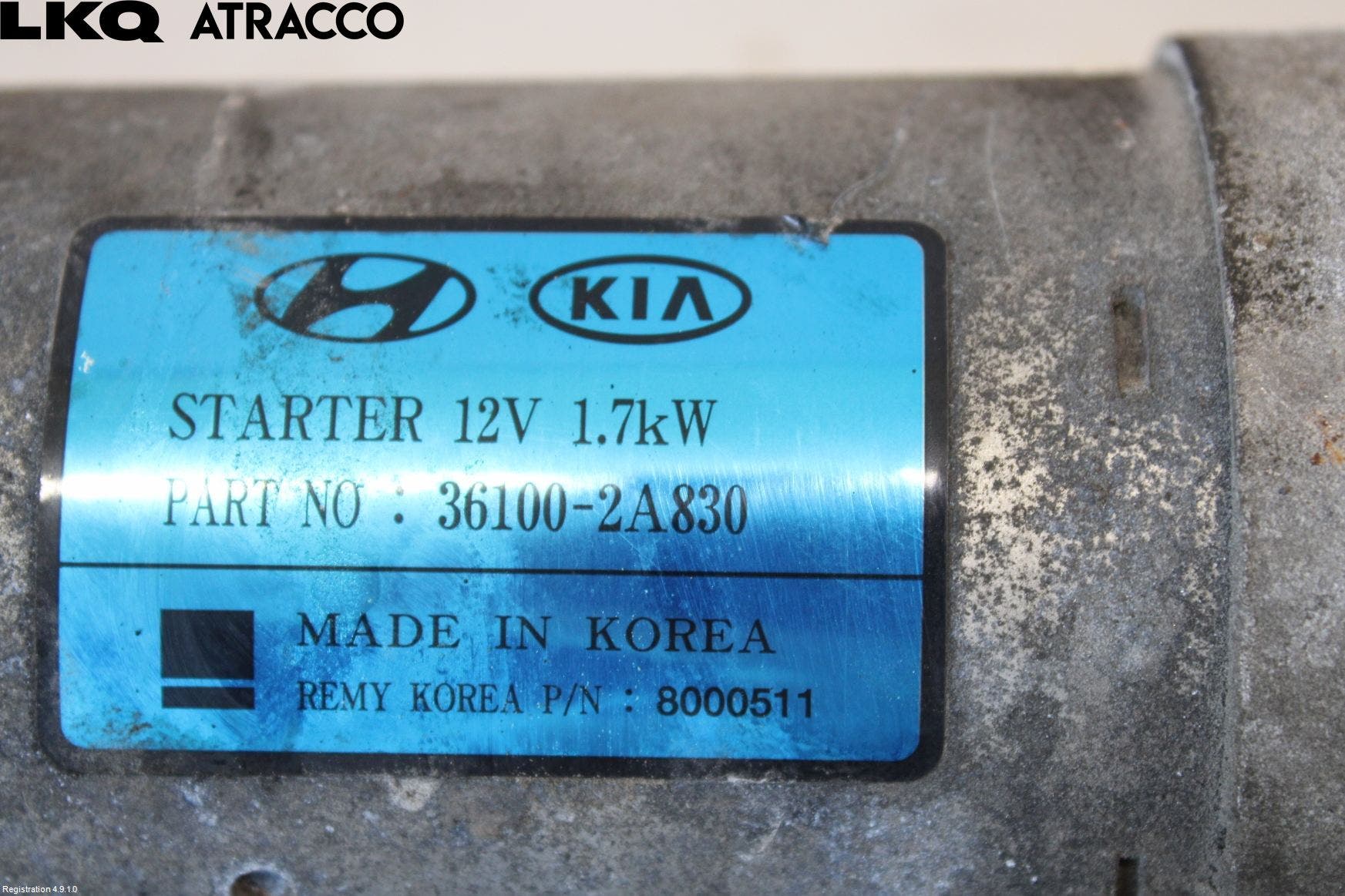 Kia CARENS III 13-19 Startmotor Diesel