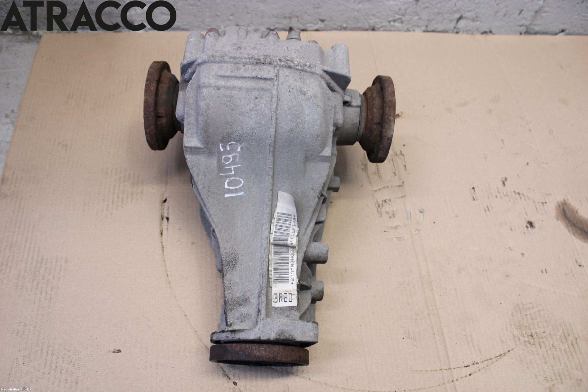 Audi A6/S6 4G 11-18 Bakaksel Kardang Bak -Diff