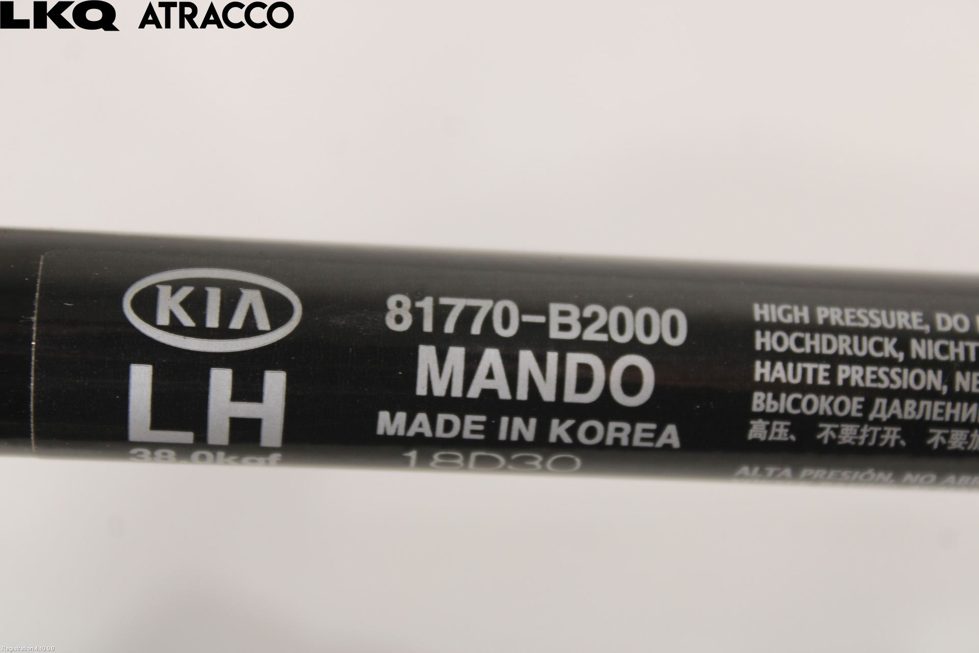 Kia SOUL 09- Bakluke Demper-Gassfjær