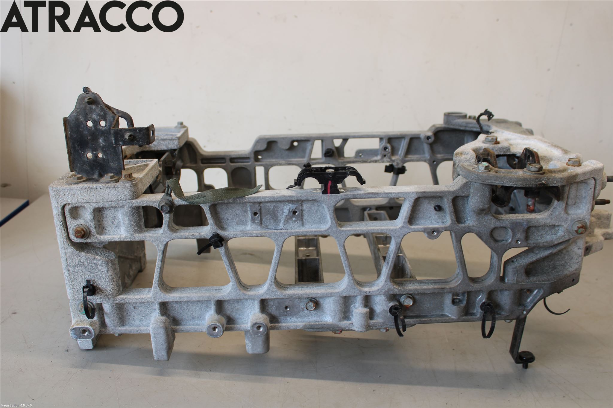 Fiat 500 07- Batterikasse - Feste - Holder