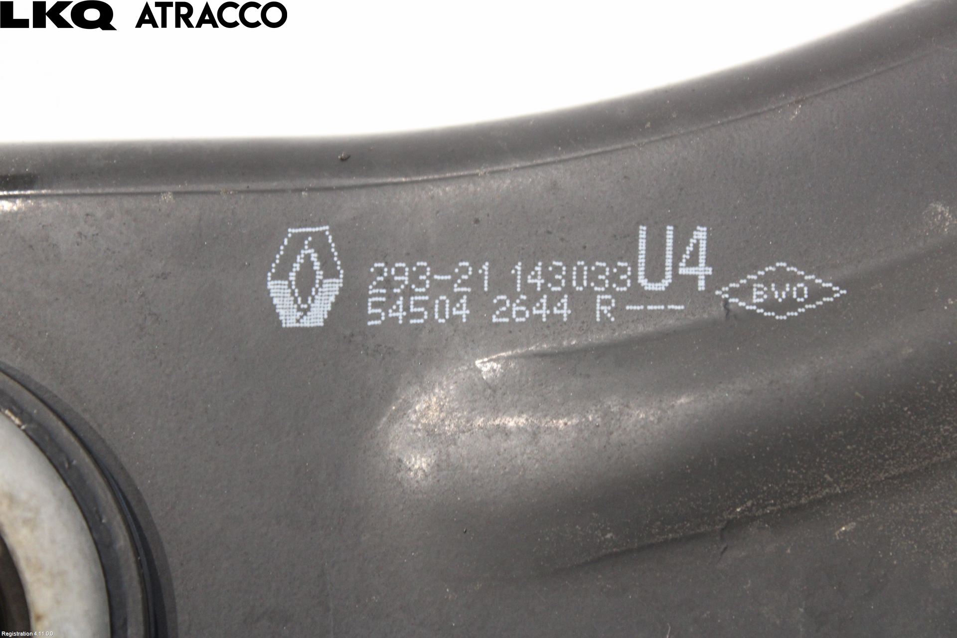 Renault ZOE/E-TECH 13- Bærearm Foran Høyre Nedre