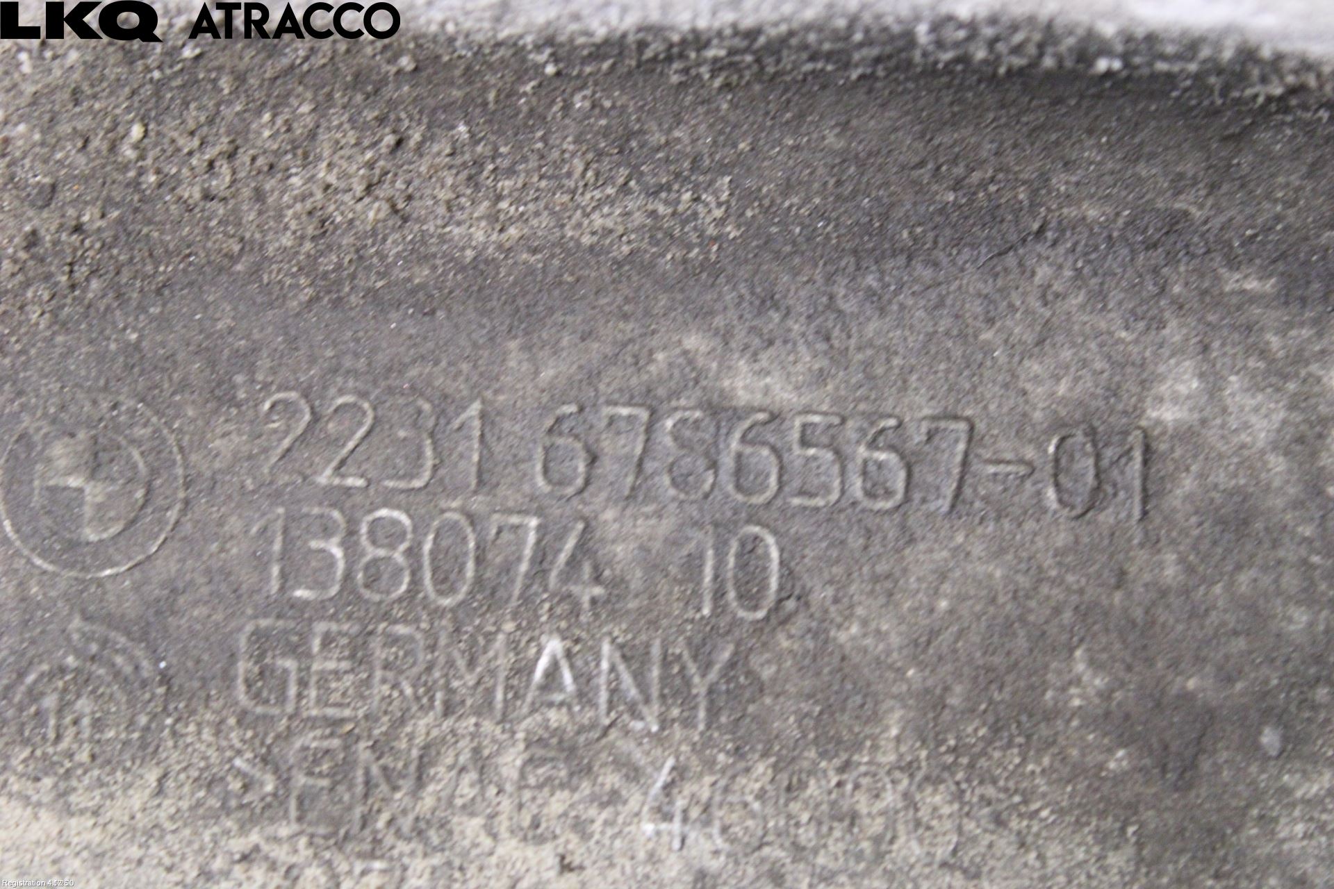 BMW X3 F25 10-17 Gearkasse Feste Stål-Alu