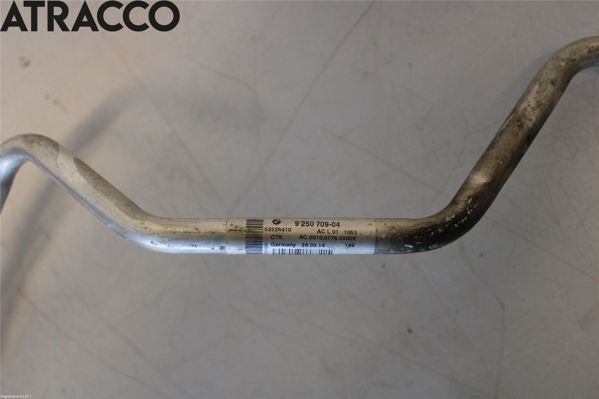 BMW 5 F10/F11/F18 09-17 Varme Ac Slange - Rør