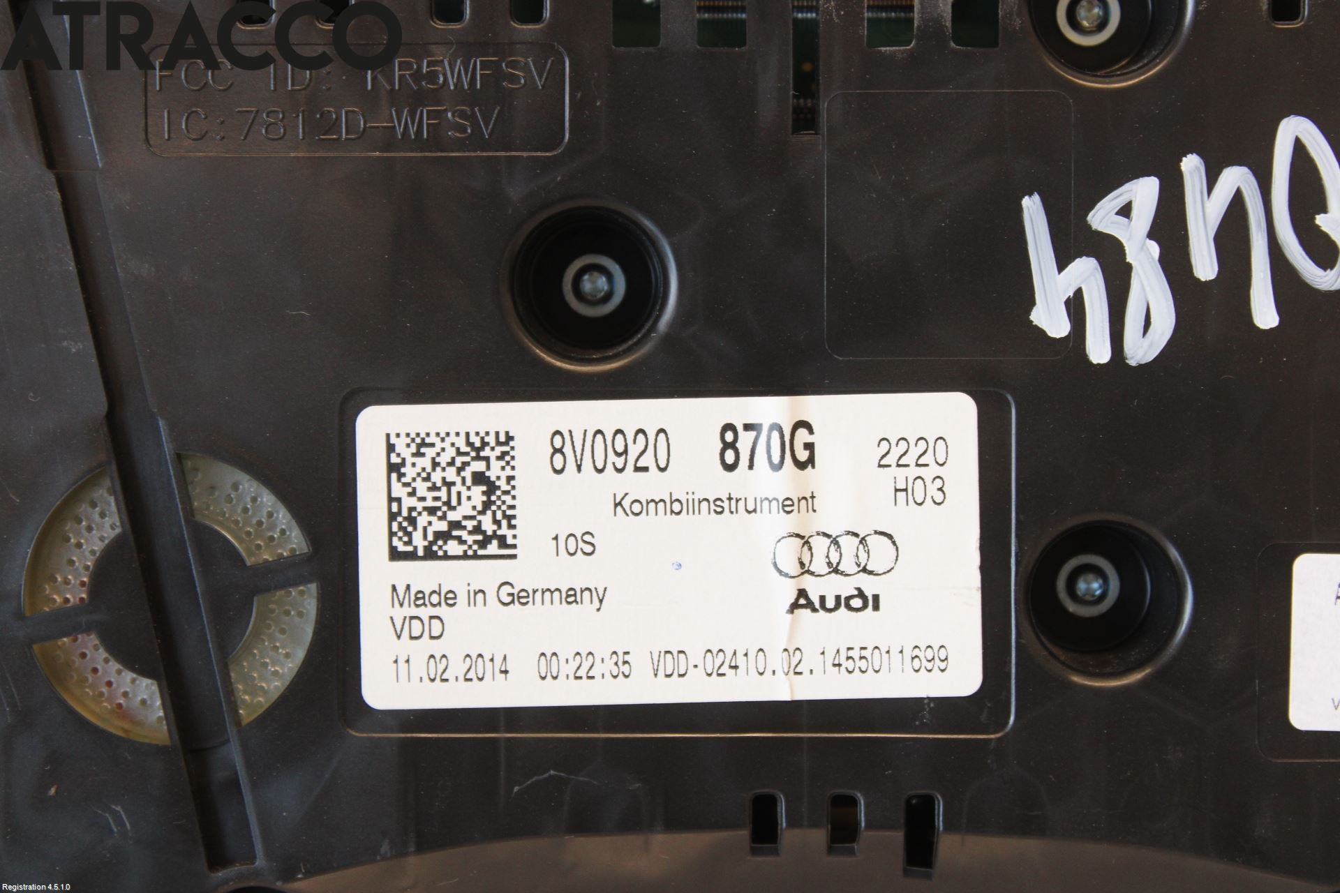 Audi A3/S3 05-13 Instr Kombinert