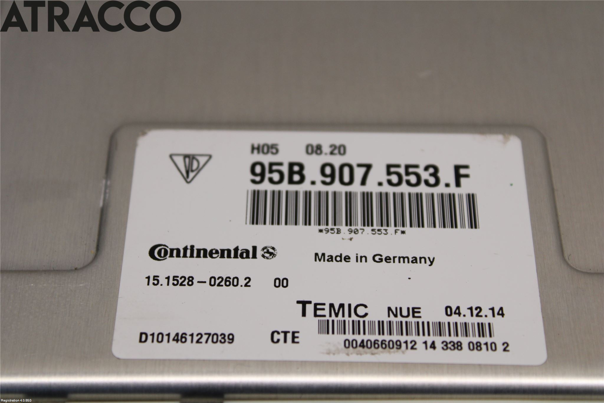 Porsche MACAN/EV 14- Styreenhet Øvrig