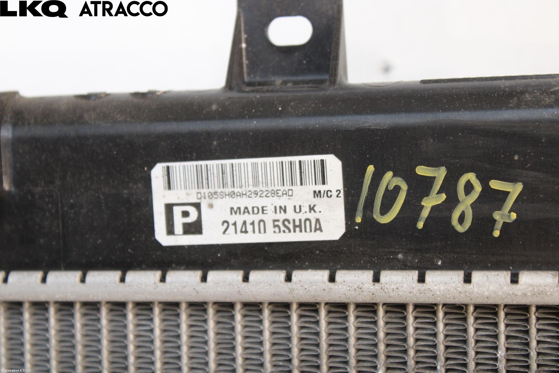 Nissan LEAF 18- Radiator Automat