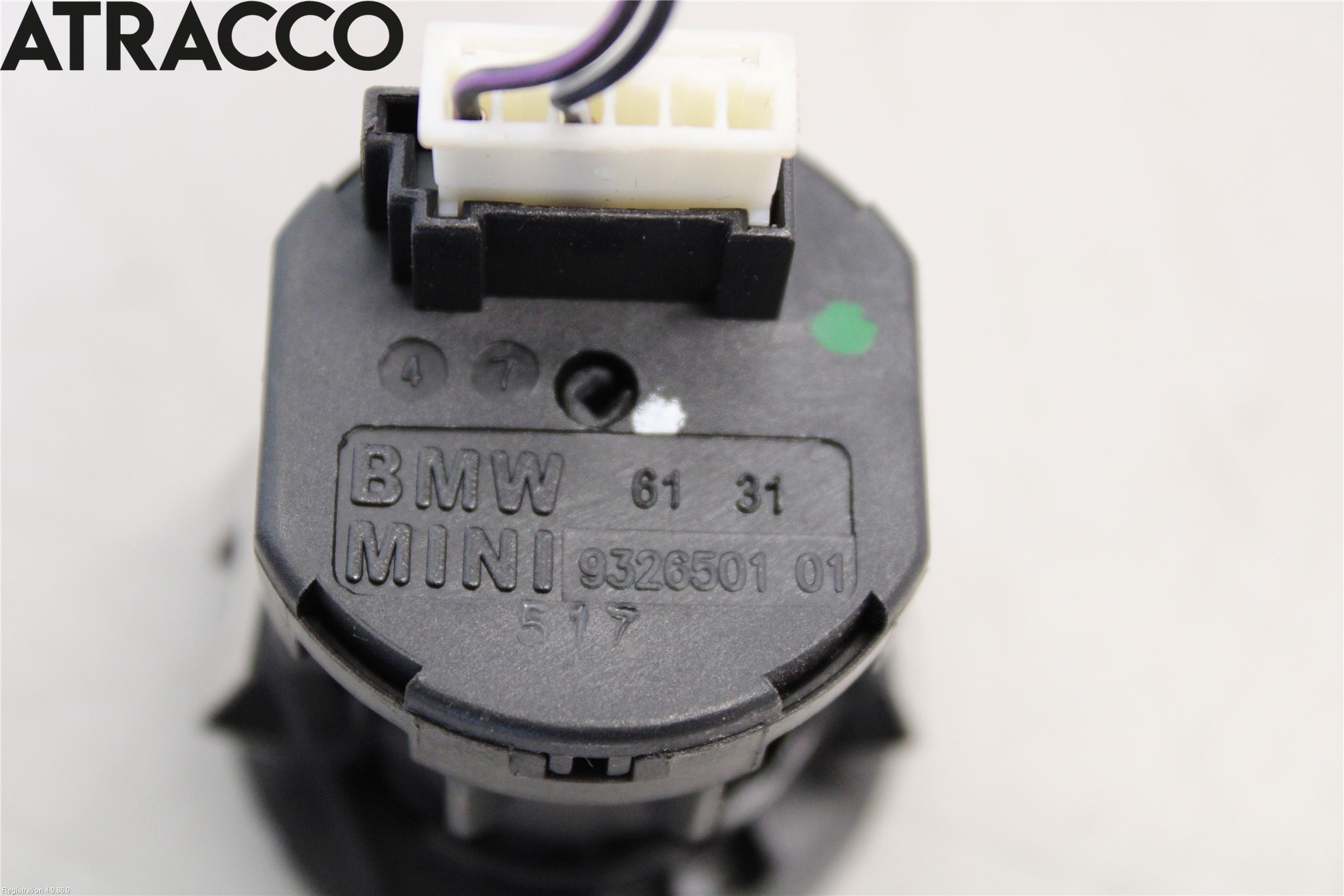 BMW 5 G30/G31/F90 17-23 Bryter Airbag Passasjerside