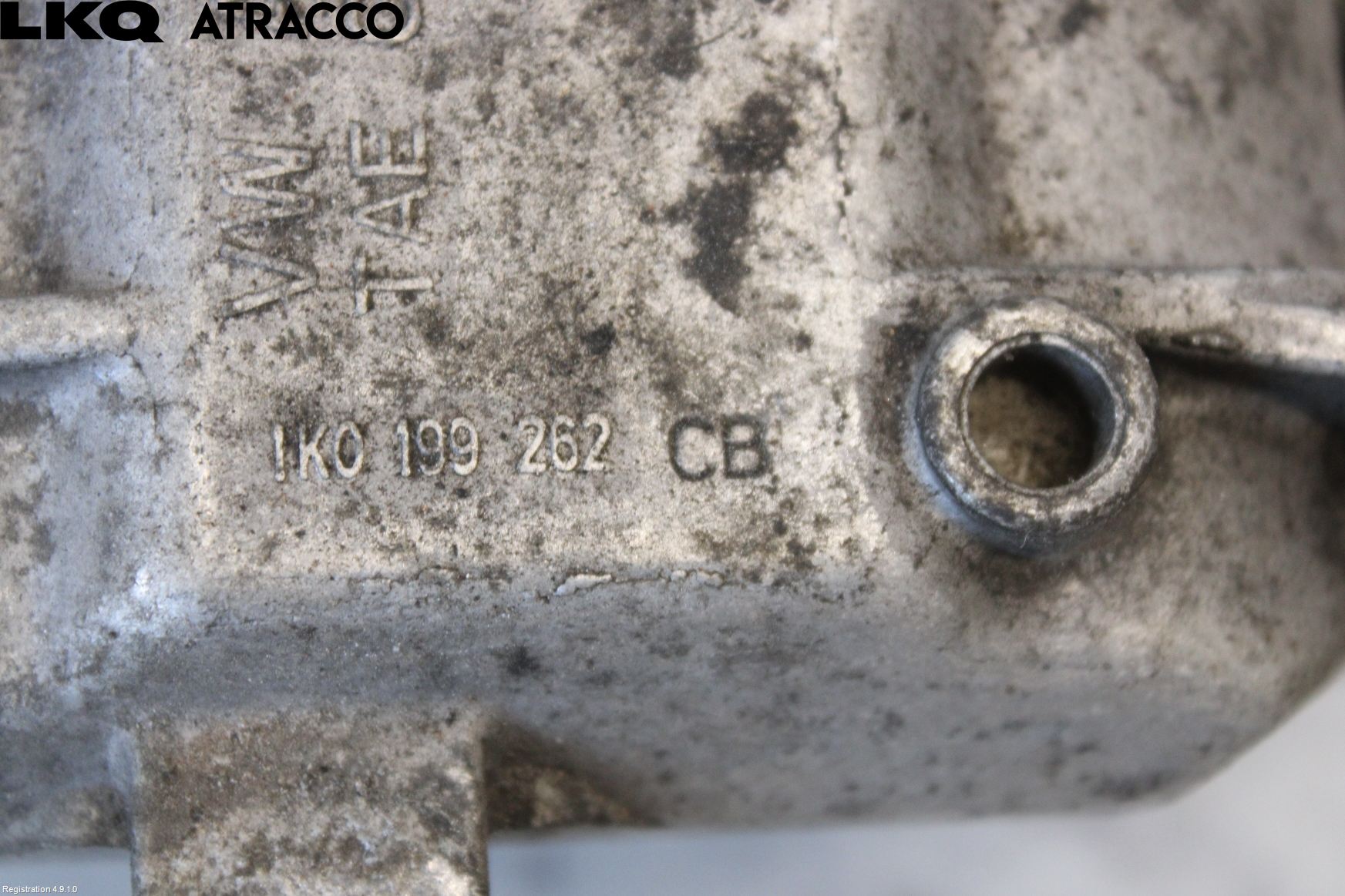 Volkswagen VW CADDY 16-20 Motor Feste Stål-Alu