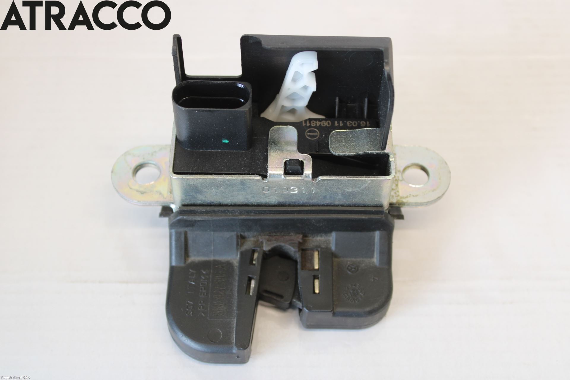 Volkswagen VW GOLF VI 09-13 Bakluke-Lokk Låsekasse