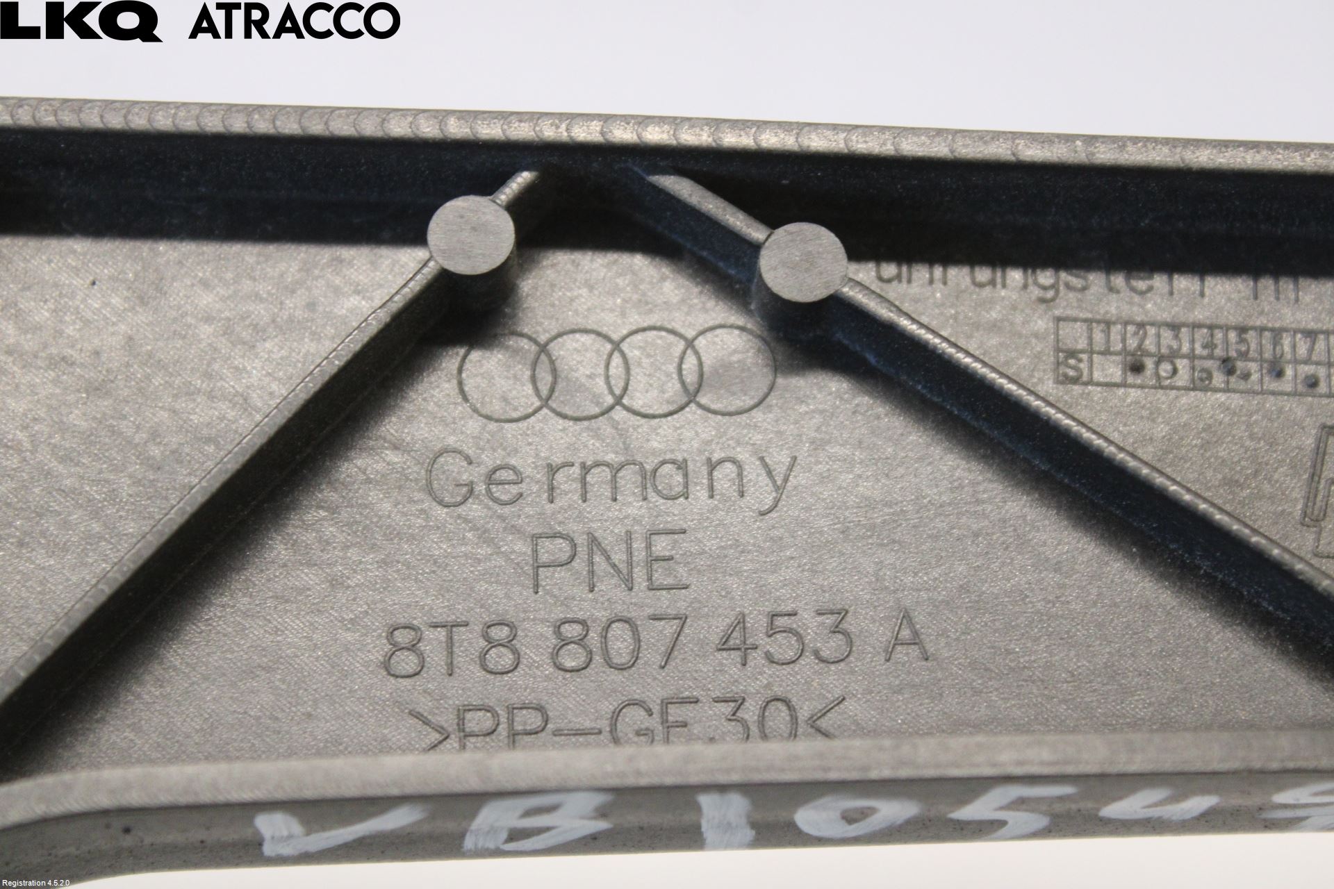 Audi S5 07- Støtfangerfeste Bak Venstre