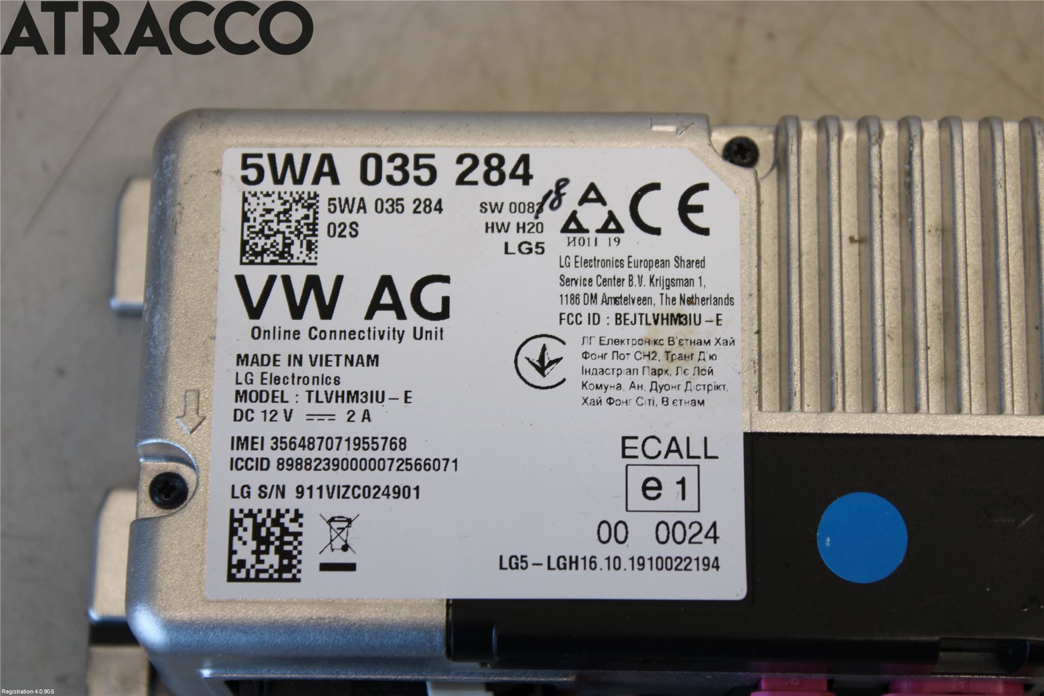 Skoda SUPERB 16-24 Styreenhet Øvrig