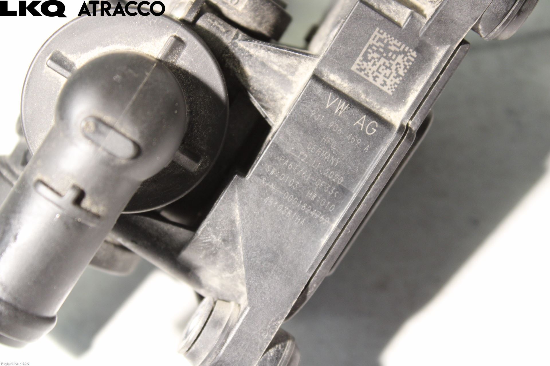 Porsche TAYCAN 20- Varmeventil