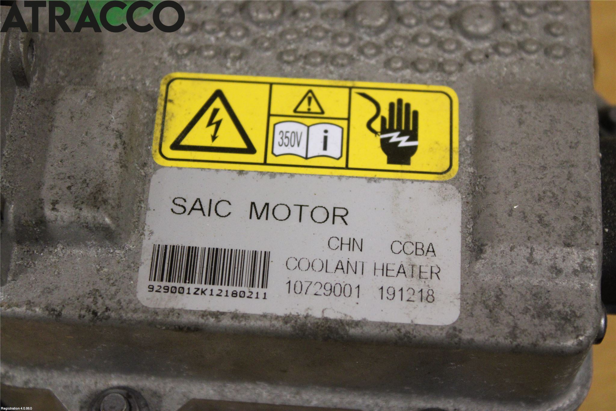 MG ZS EV 20- Motorvarmer Elektrisk