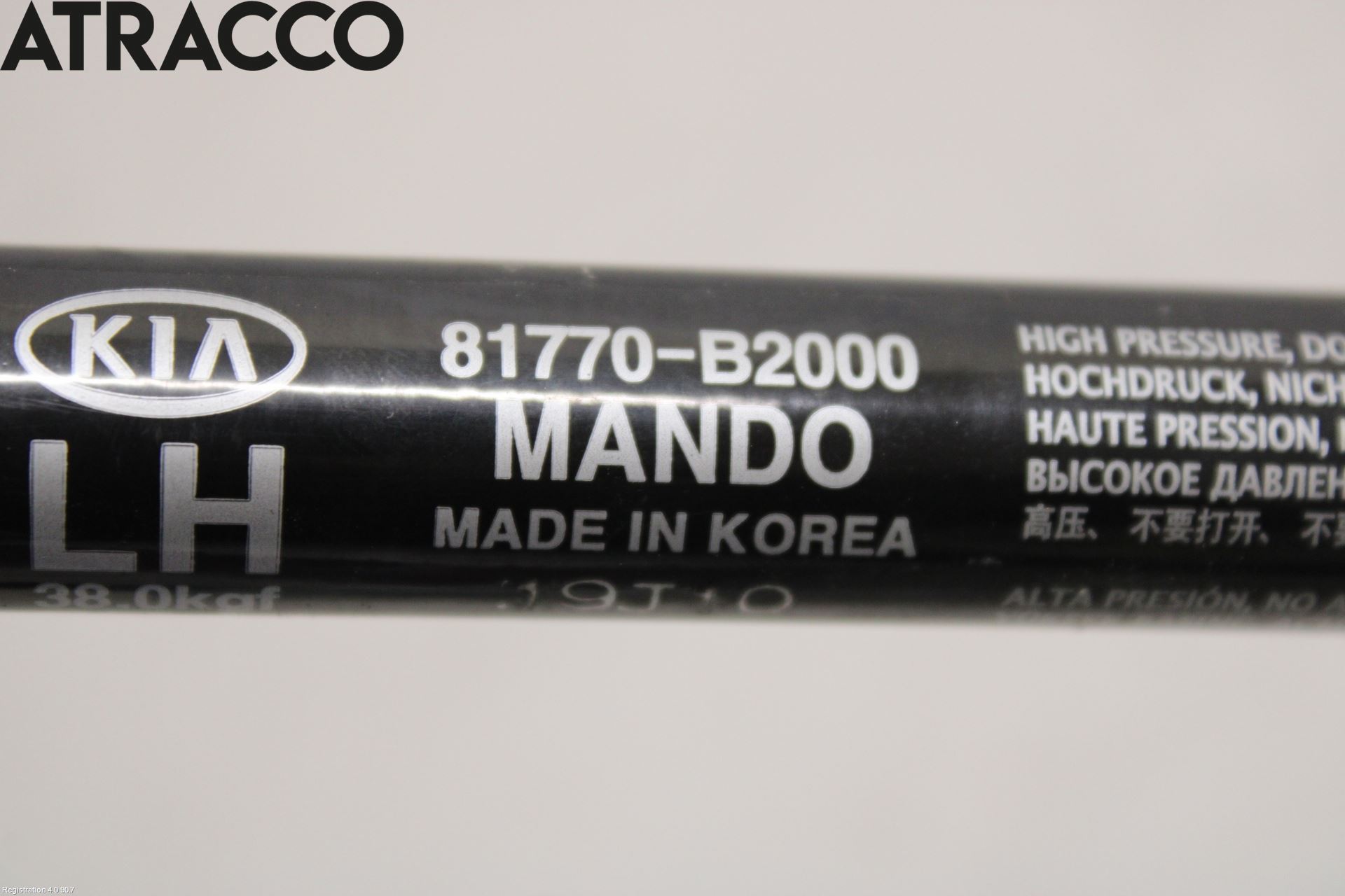 Kia SOUL 09- Bakluke Demper-Gassfjær