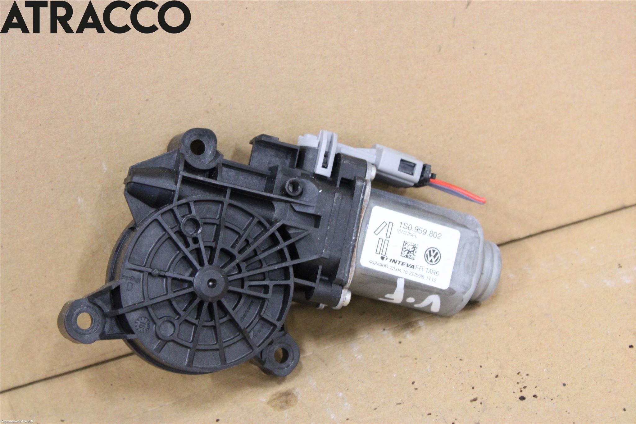 Volkswagen VW UP! / E-UP! Vindusheismotor