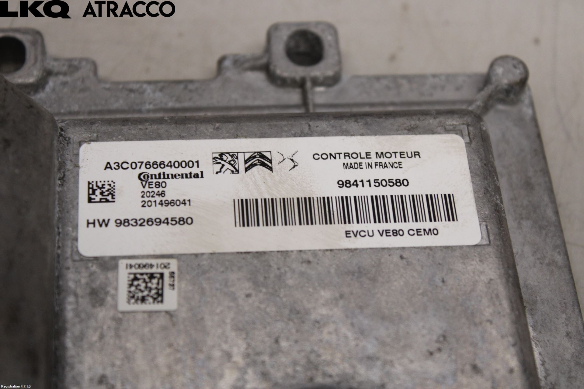 Peugeot 208/E-208 20- Styreenhet Innsprøytning