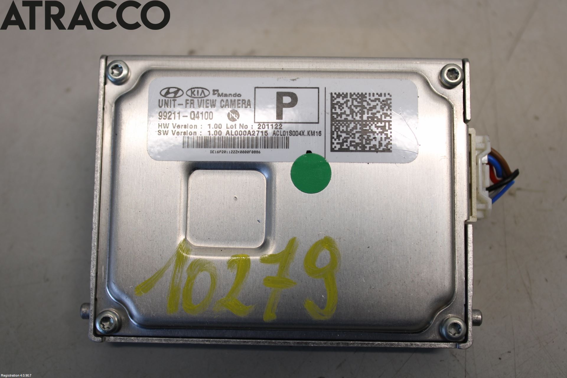 Kia NIRO (DE) 17-22 Parkeringshjelp Kamera